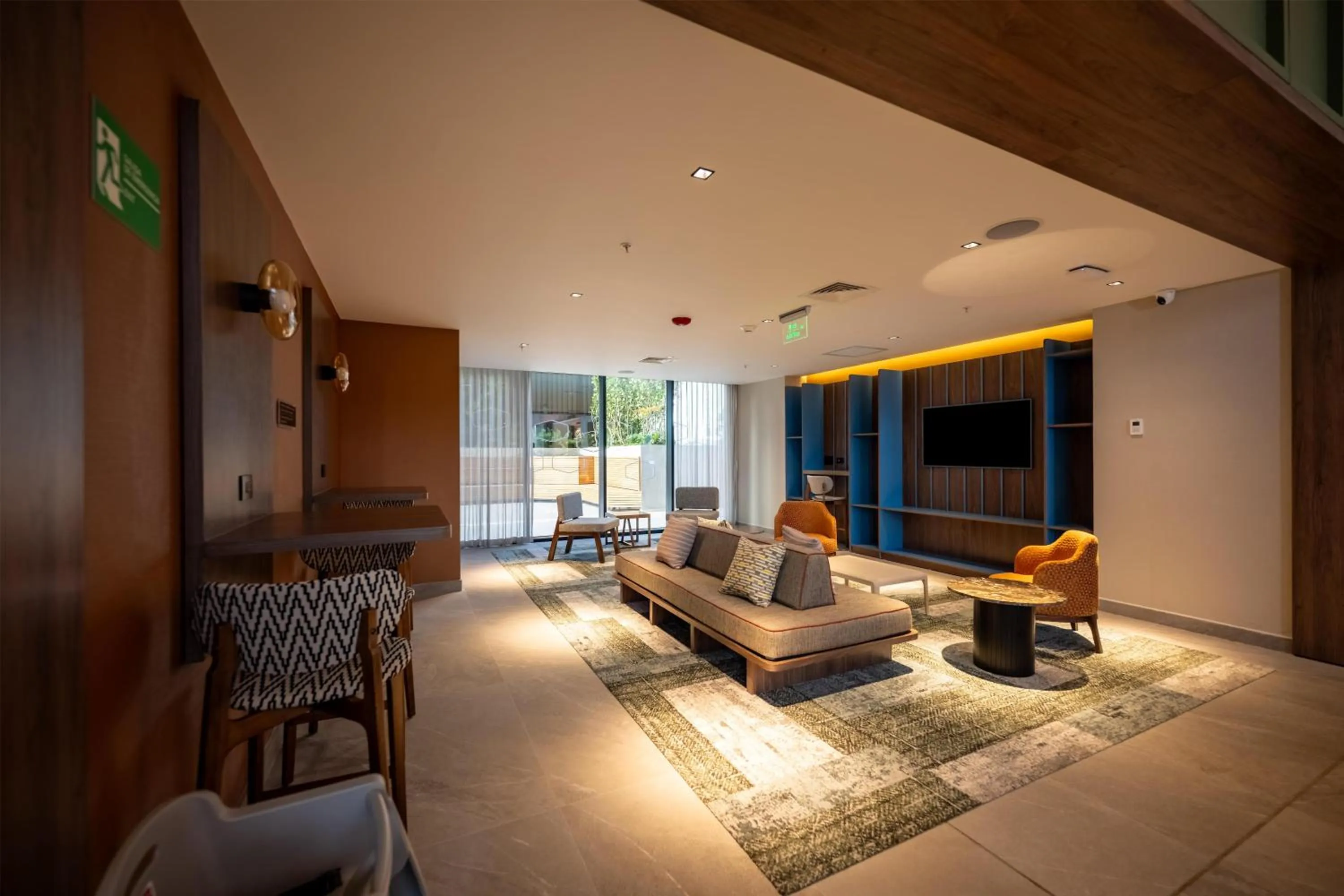 Lobby or reception in Hotel Hampton By Hilton Santiago De Los Caballeros