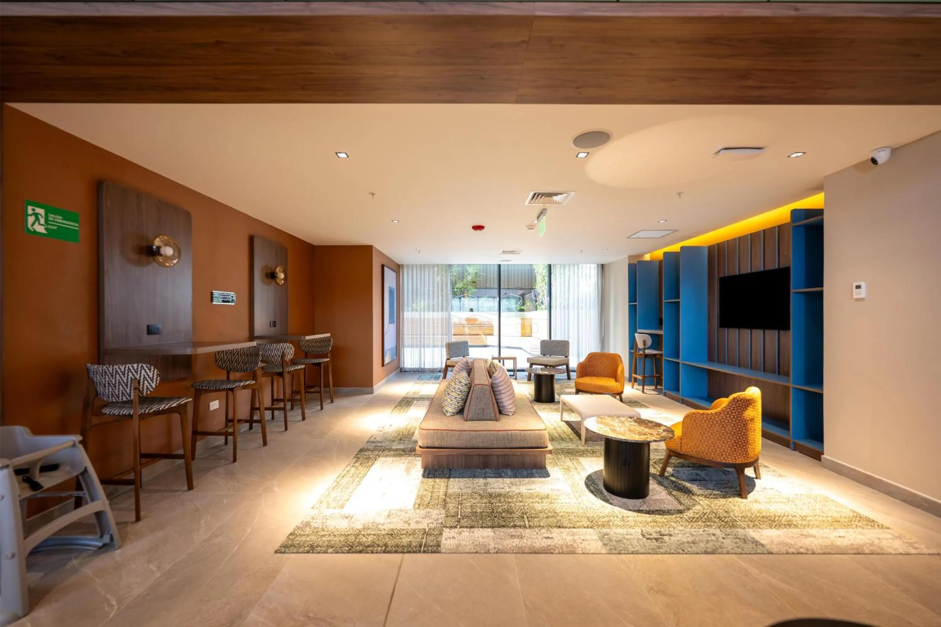 Lobby or reception in Hotel Hampton By Hilton Santiago De Los Caballeros