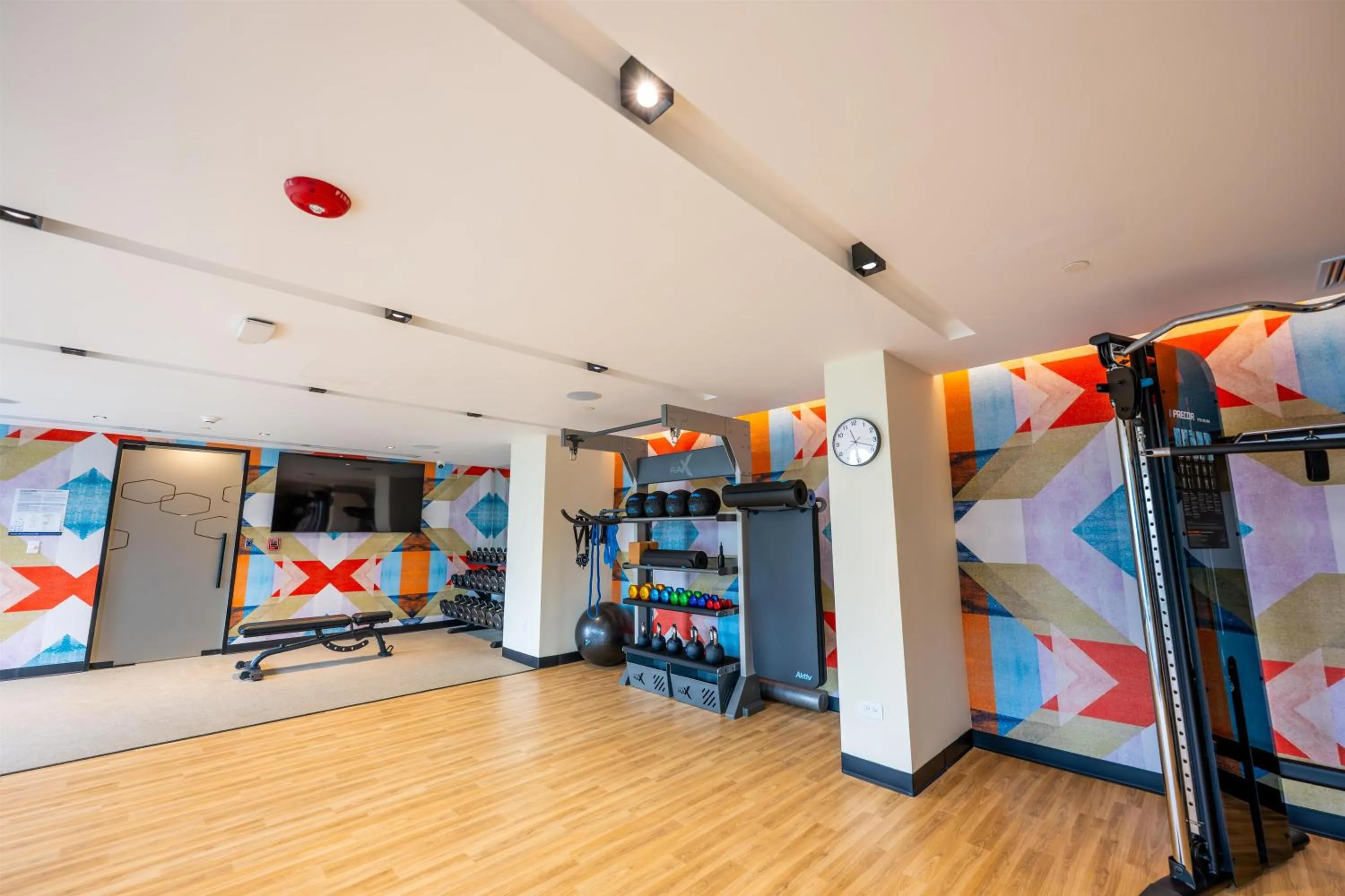 Fitness centre/facilities in Hotel Hampton By Hilton Santiago De Los Caballeros