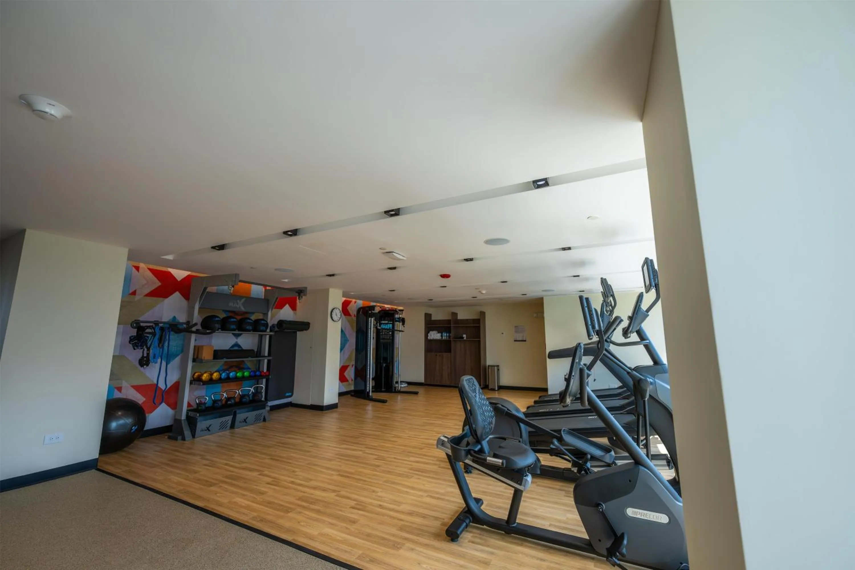 Fitness centre/facilities in Hotel Hampton By Hilton Santiago De Los Caballeros