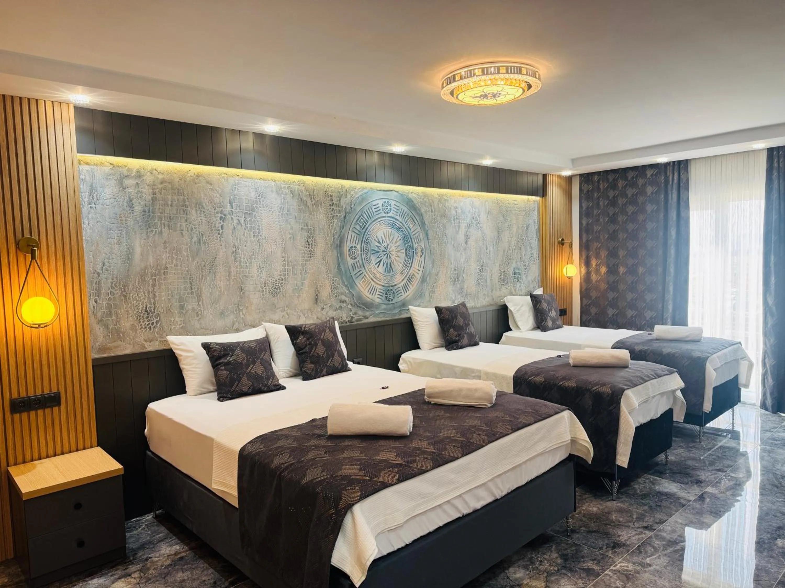 Bedroom, Bed in Tikir House