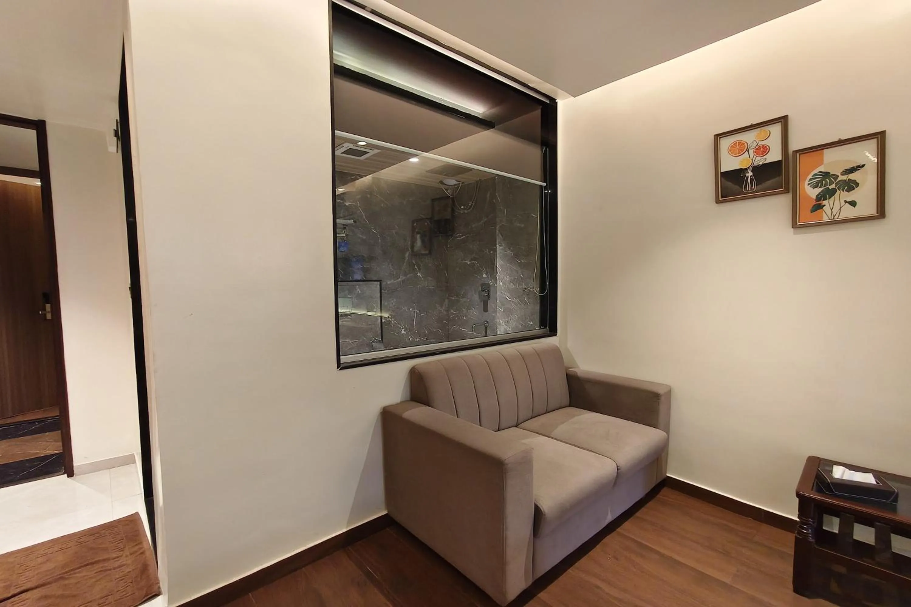 Seating area in The Golden Arc