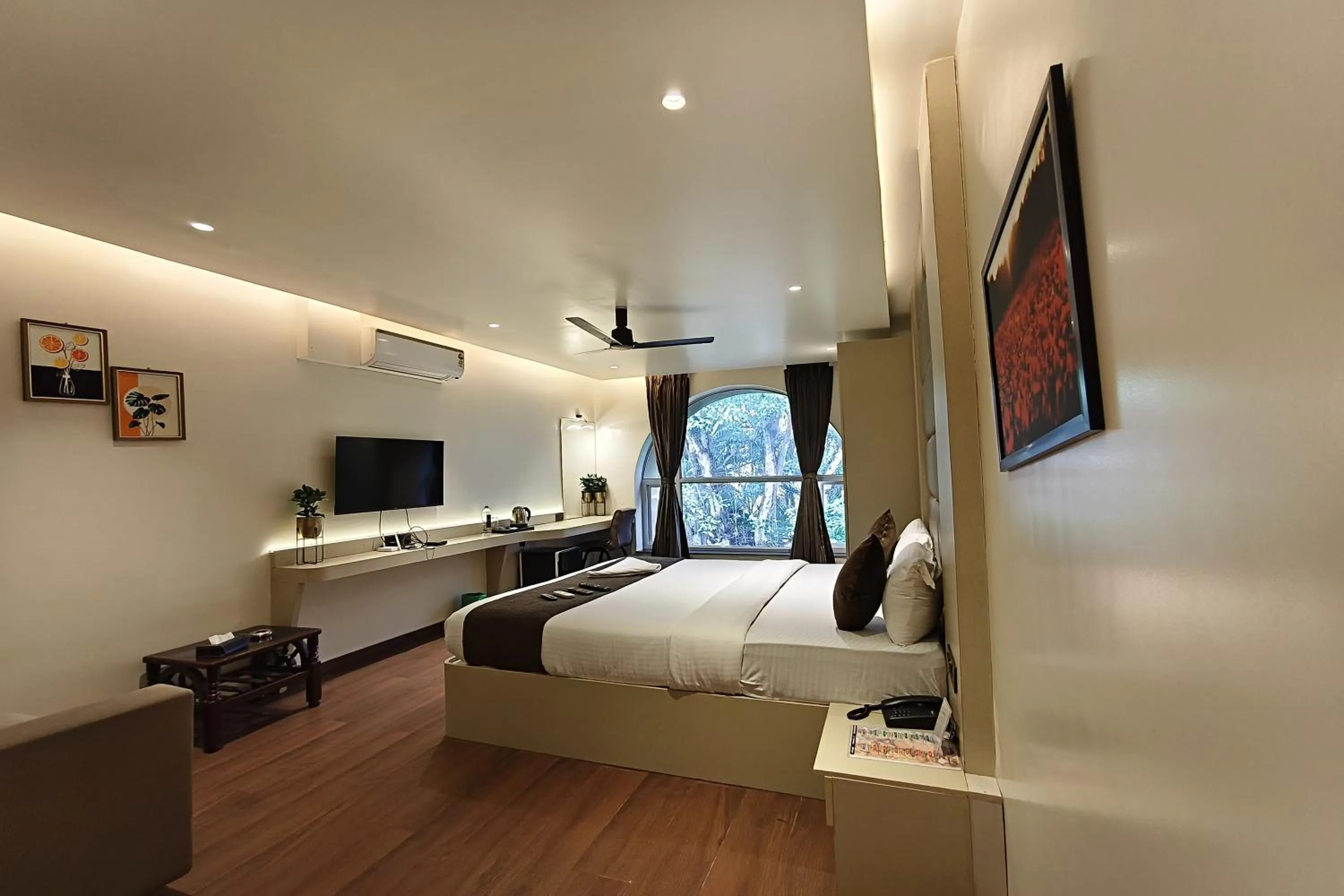 Bedroom in The Golden Arc