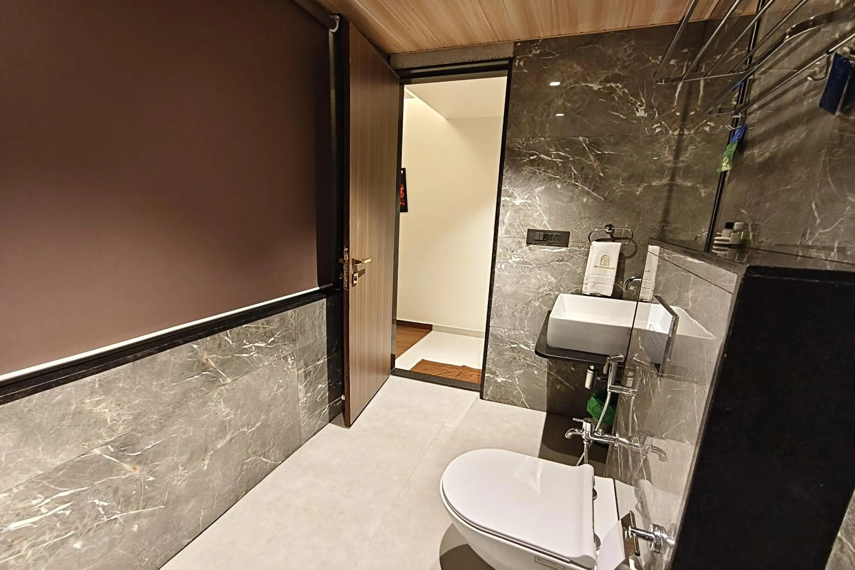 Shower in The Golden Arc