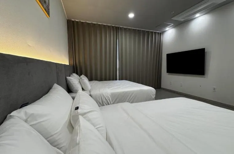 Bed in Centum Hotel Mokpo Namak branch