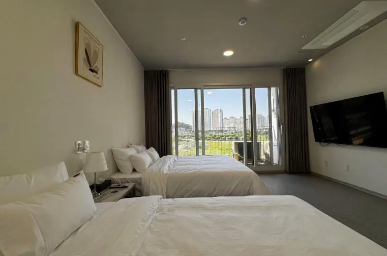 Bed in Centum Hotel Mokpo Namak branch