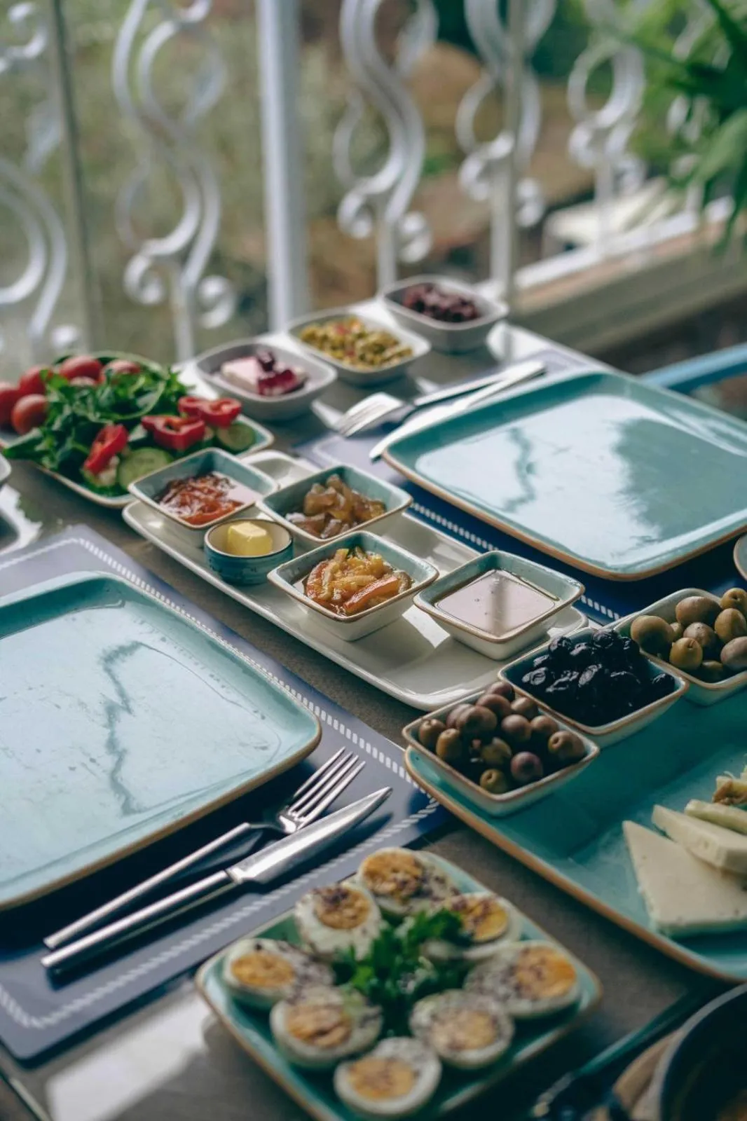 Breakfast in Cunda Fora Hotel