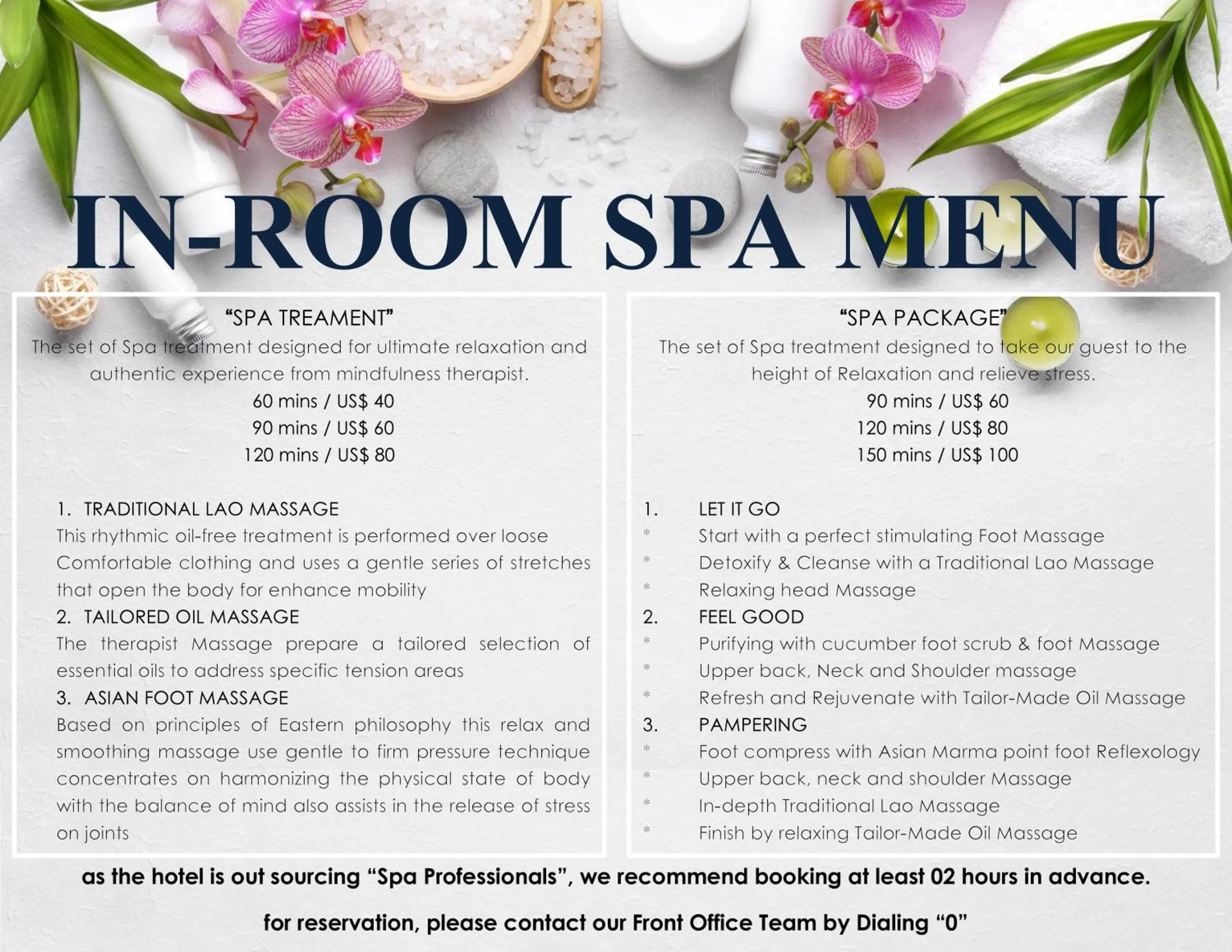 Massage in Sengphachanh Heritage Boutique