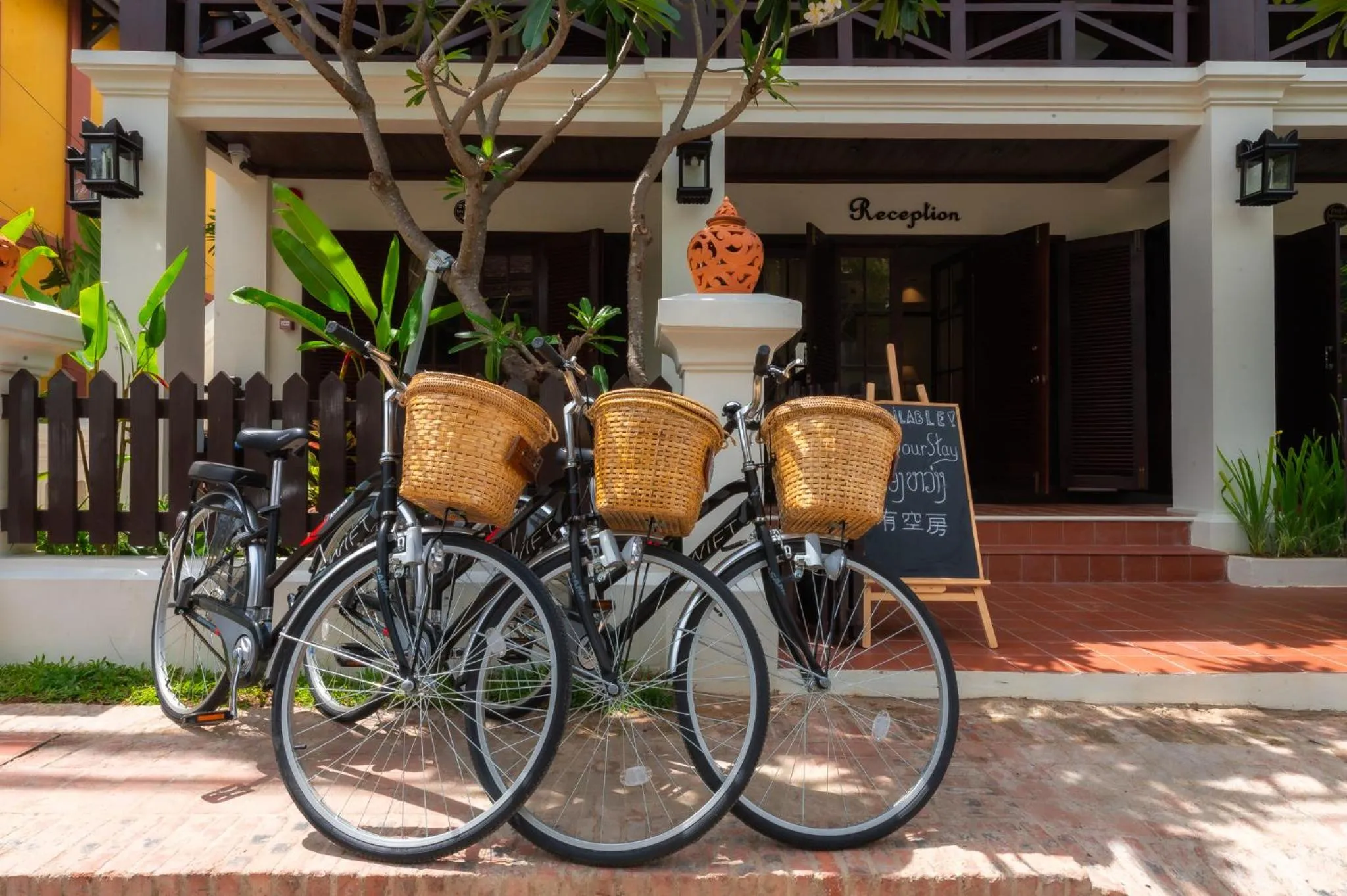 Cycling in Sengphachanh Heritage Boutique