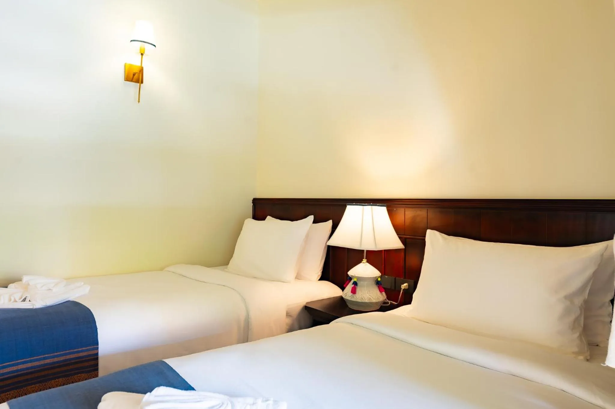 Bed in Sengphachanh Heritage Boutique