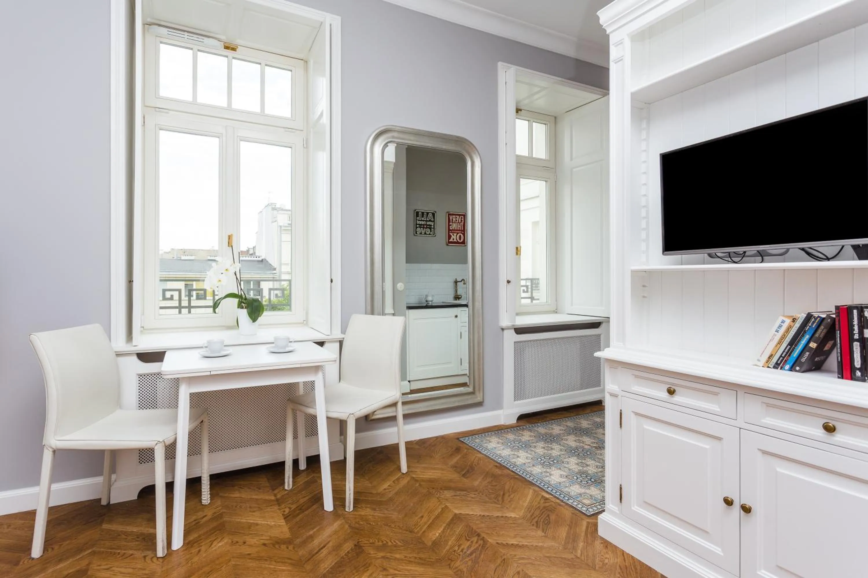 Kitchen or kitchenette in Warsaw Concept