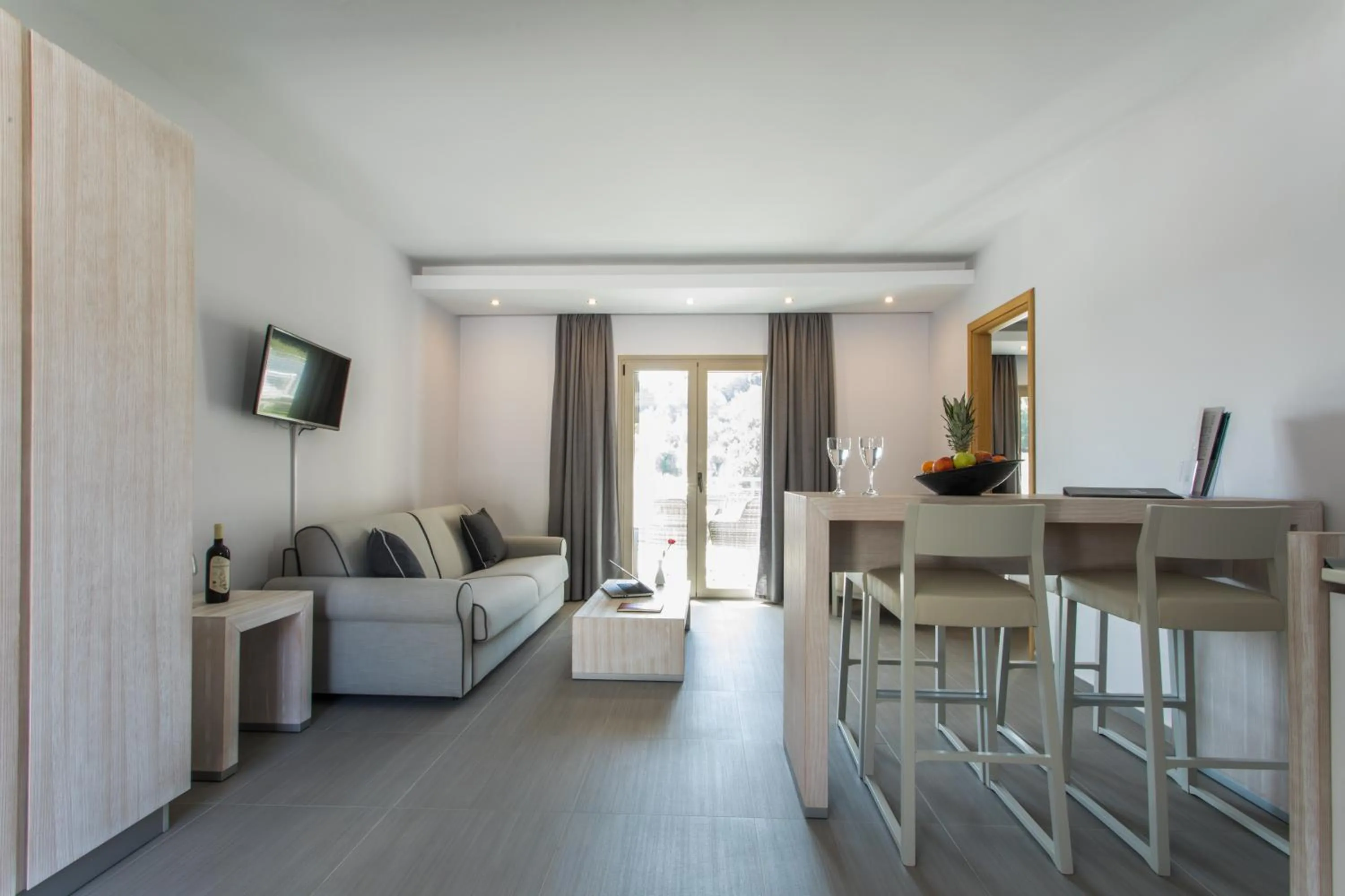 Living room in Aqua Oliva Resort Syvota