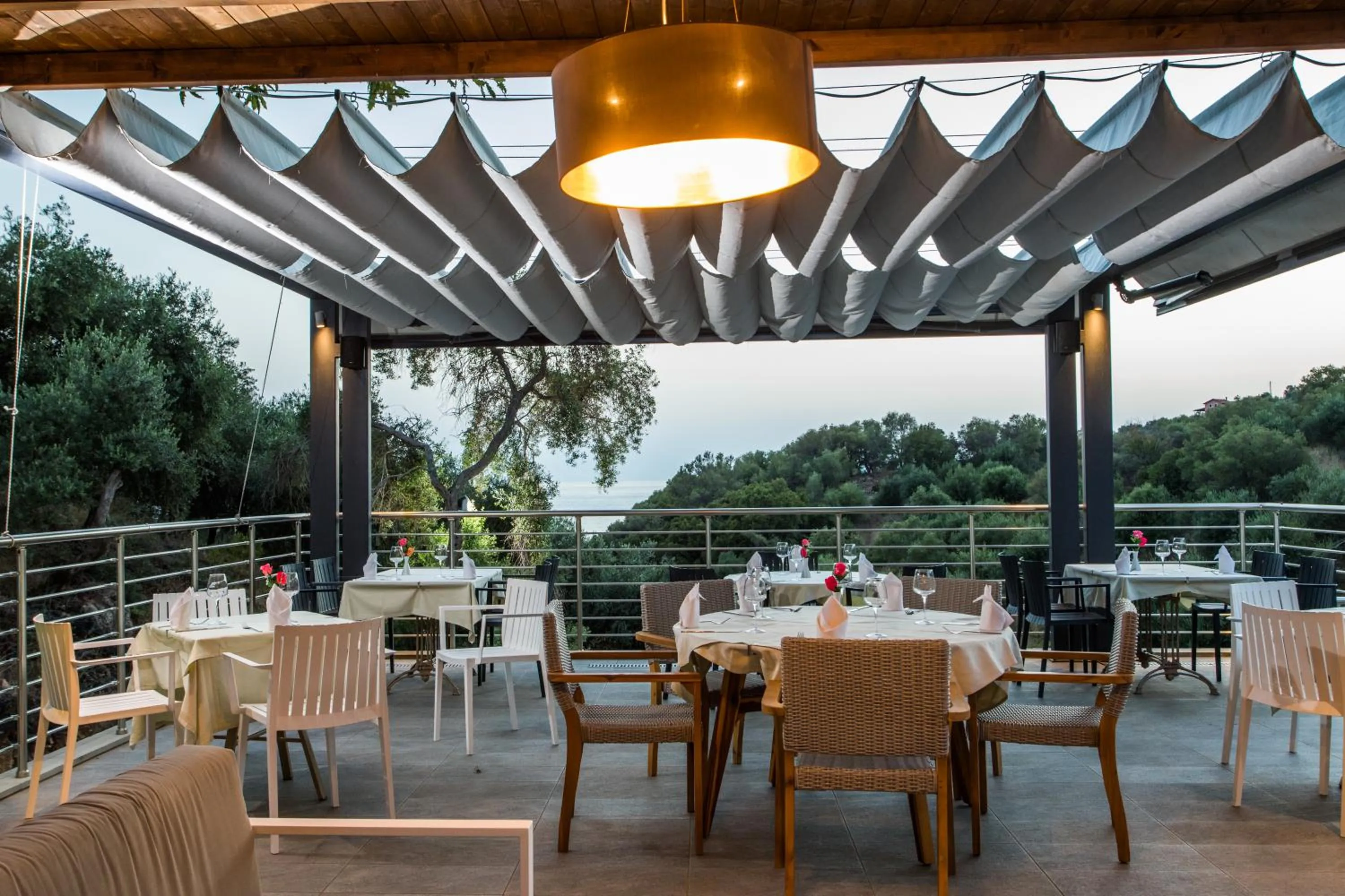 Restaurant/places to eat in Aqua Oliva Resort Syvota