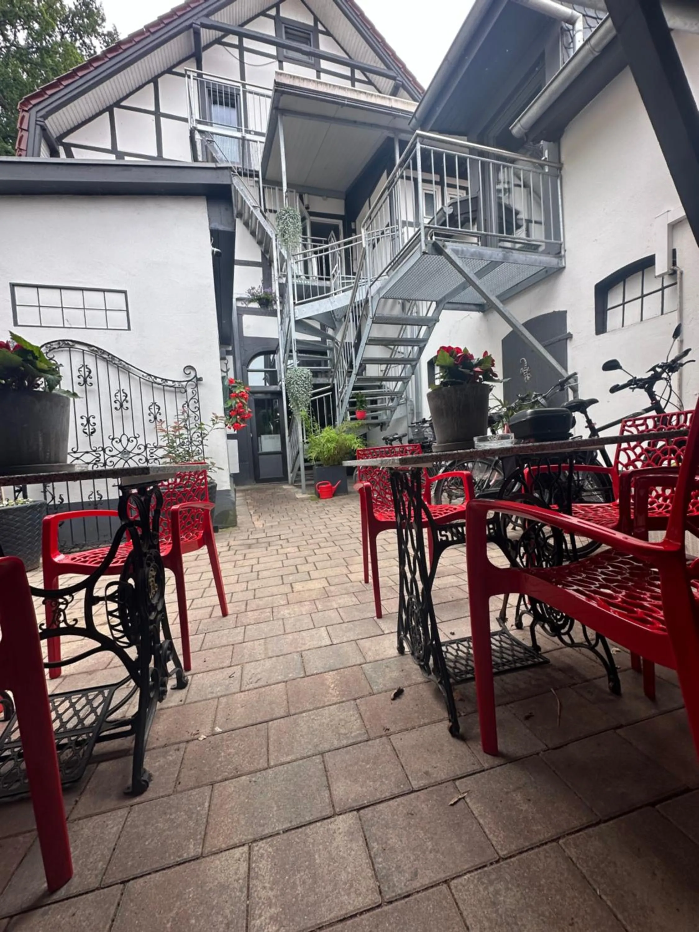 Patio in Nella Parkhotel