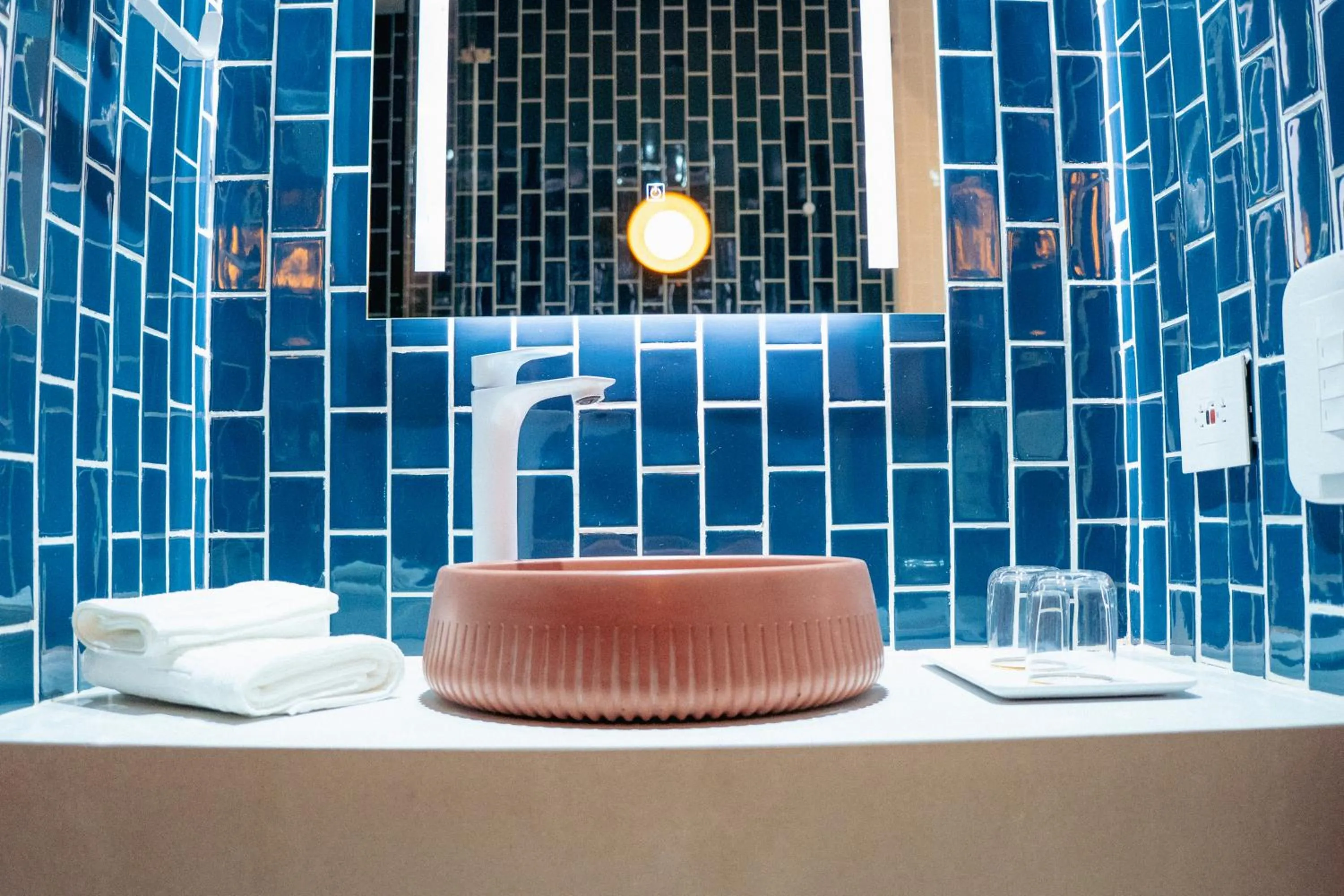 Bathroom in Zapadilly Tree Hotel