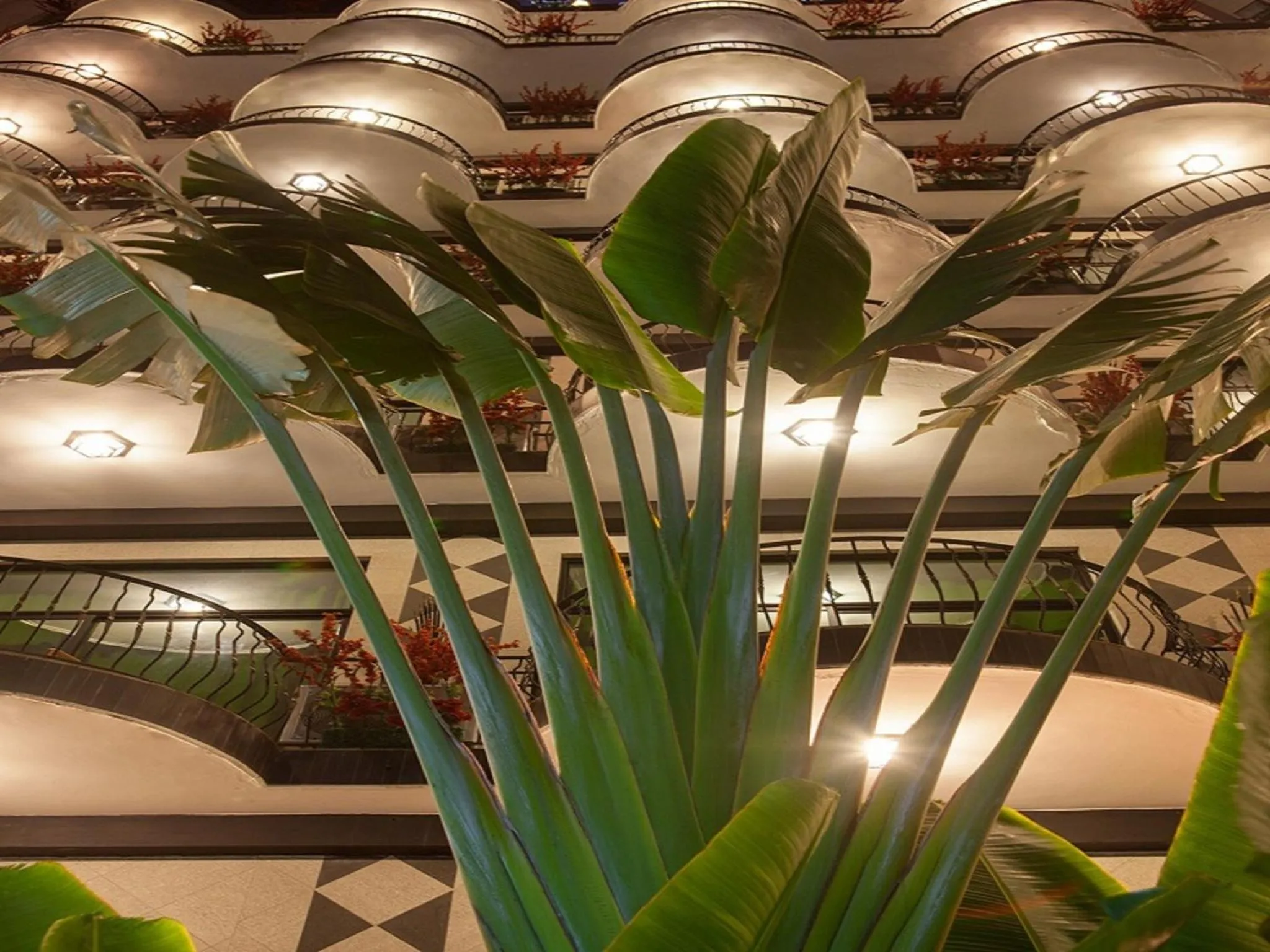 Decorative detail in Atlantic Palace Hotel