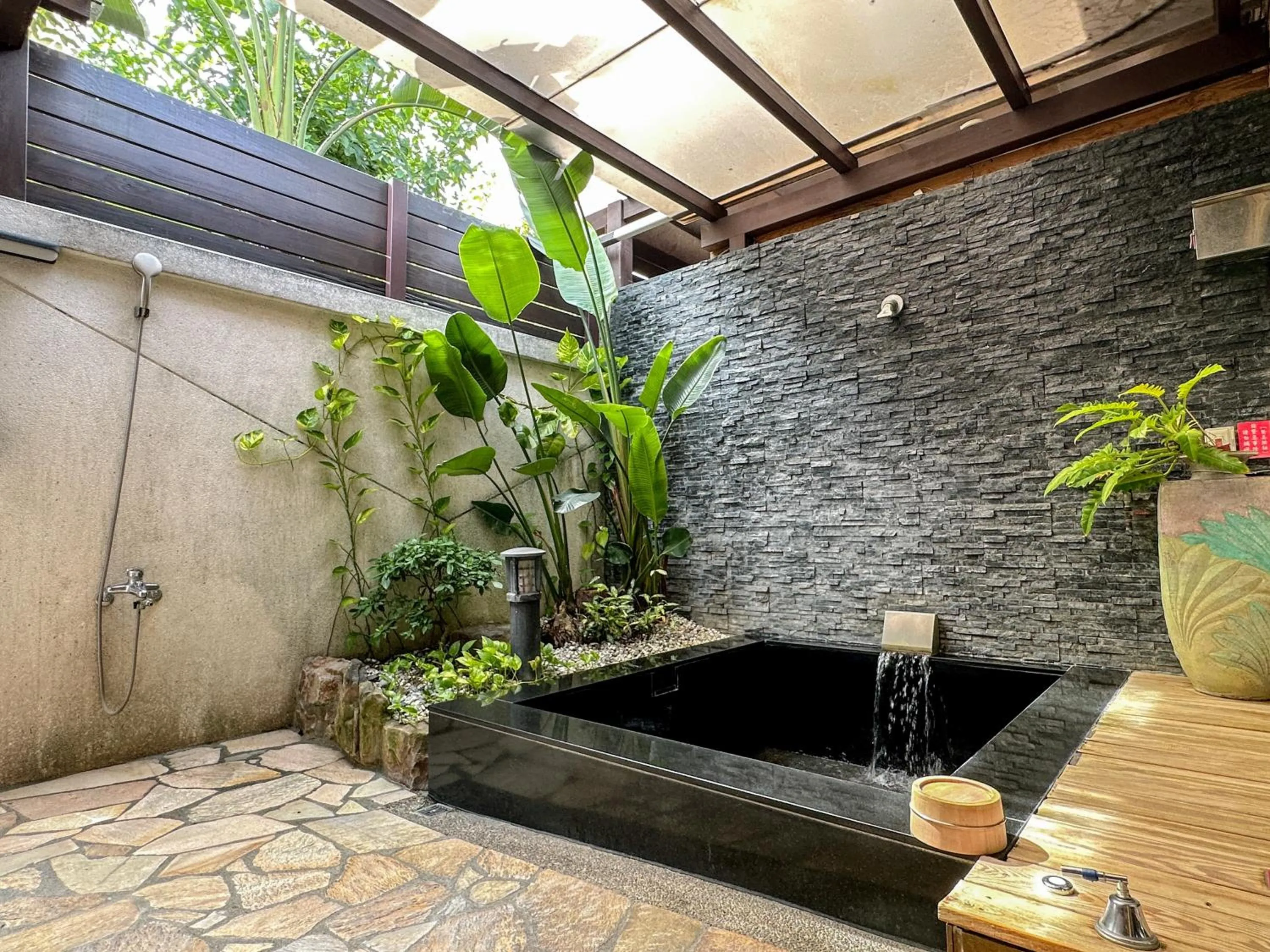 Garden in Yage Hotspring House