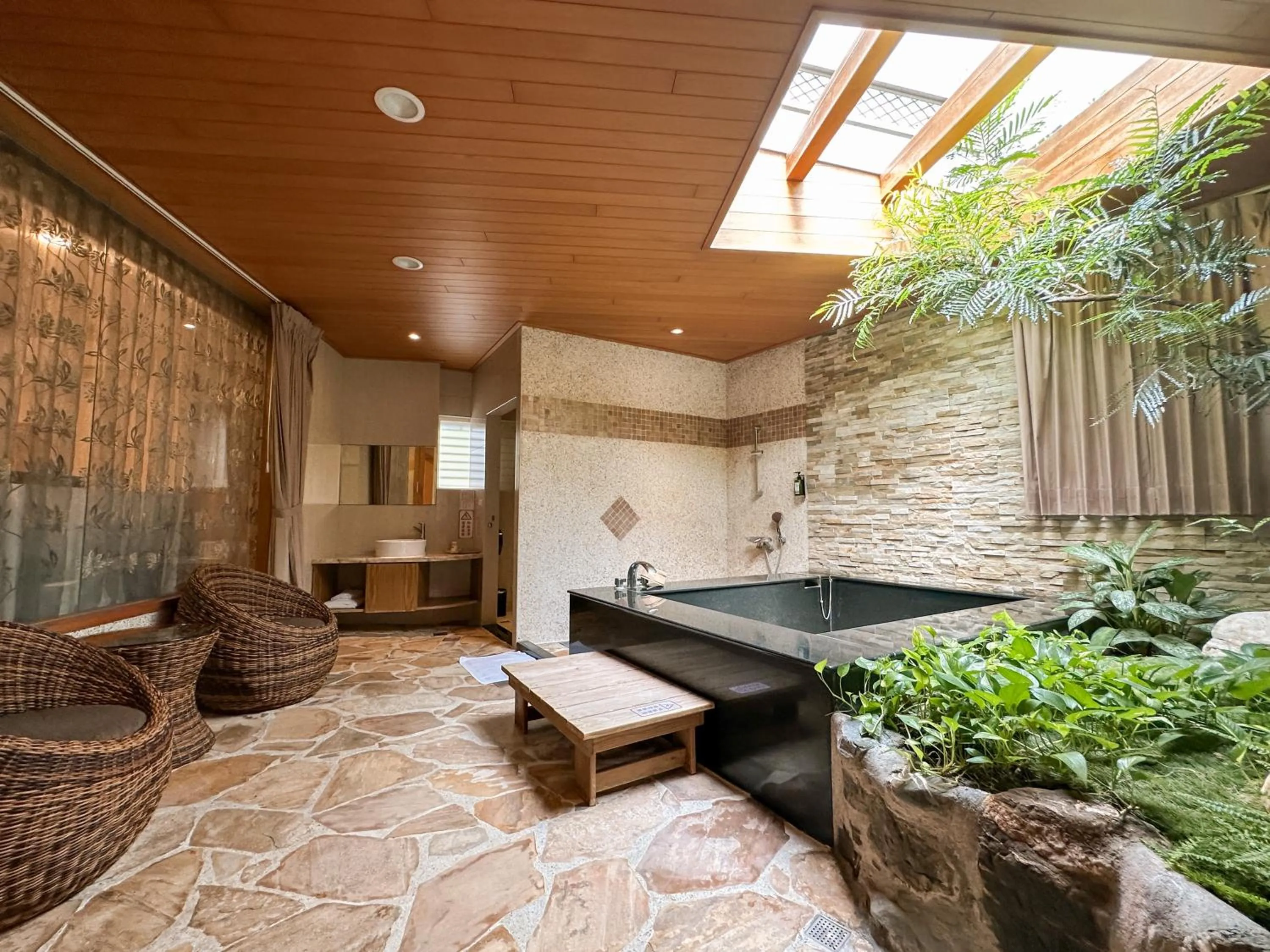 Bathroom in Yage Hotspring House