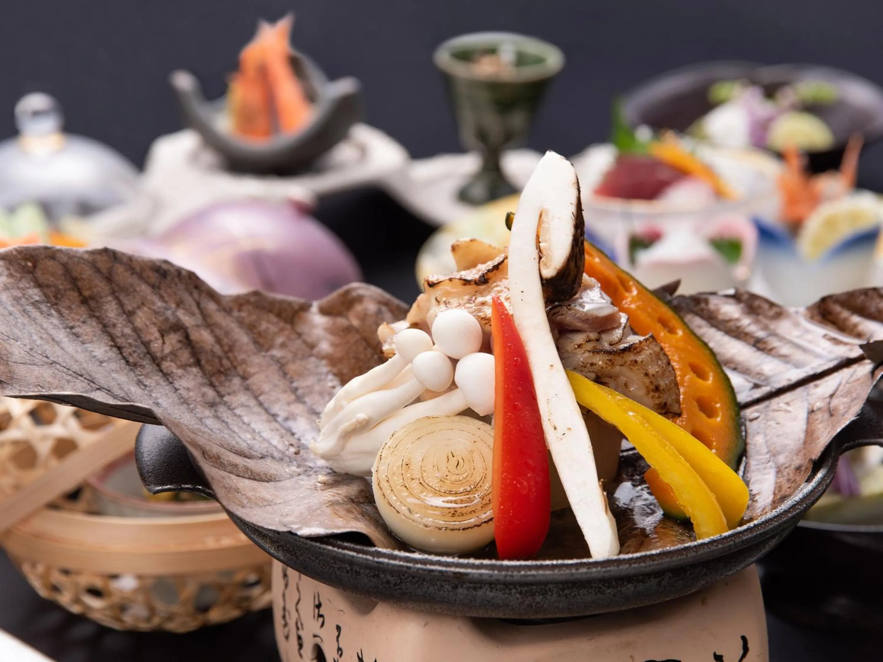 Dinner in Shin Kabakawa Kanko Hotel