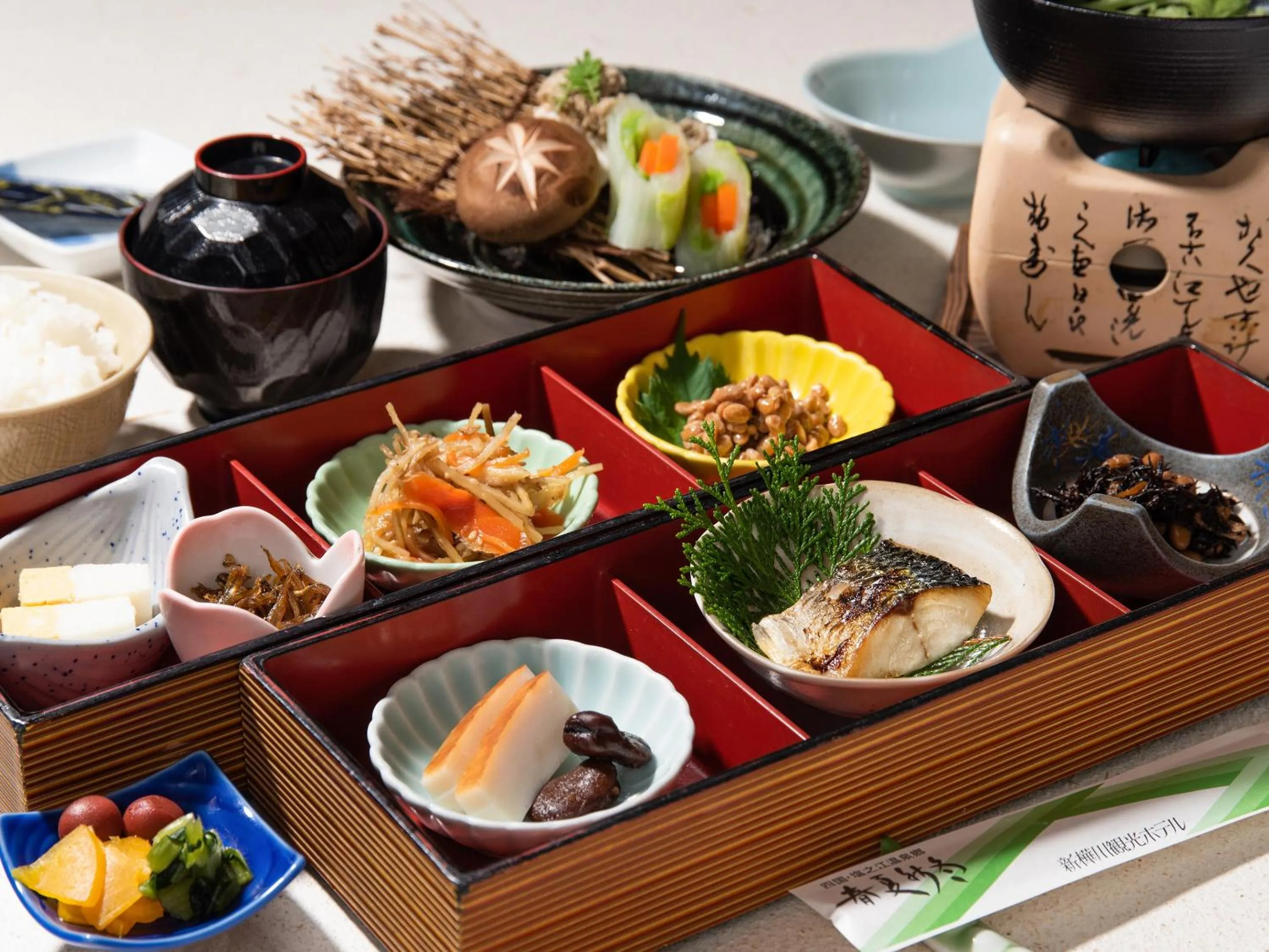 Breakfast in Shin Kabakawa Kanko Hotel