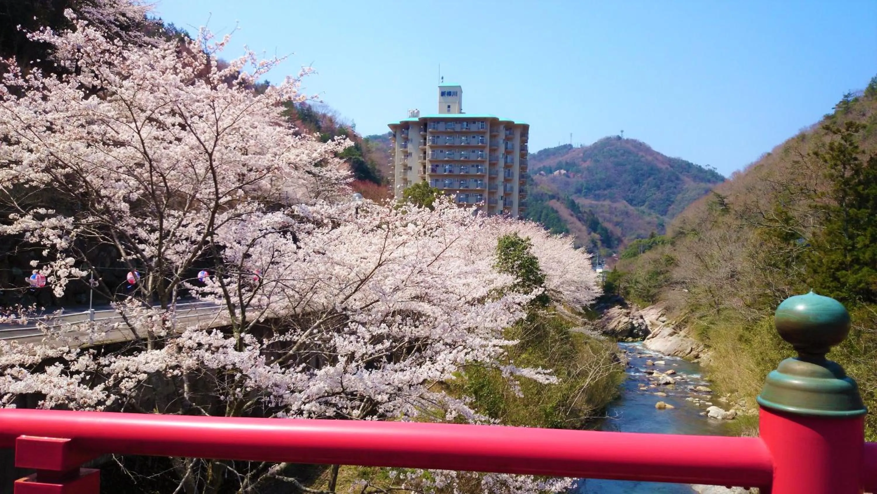 Spring in Shin Kabakawa Kanko Hotel