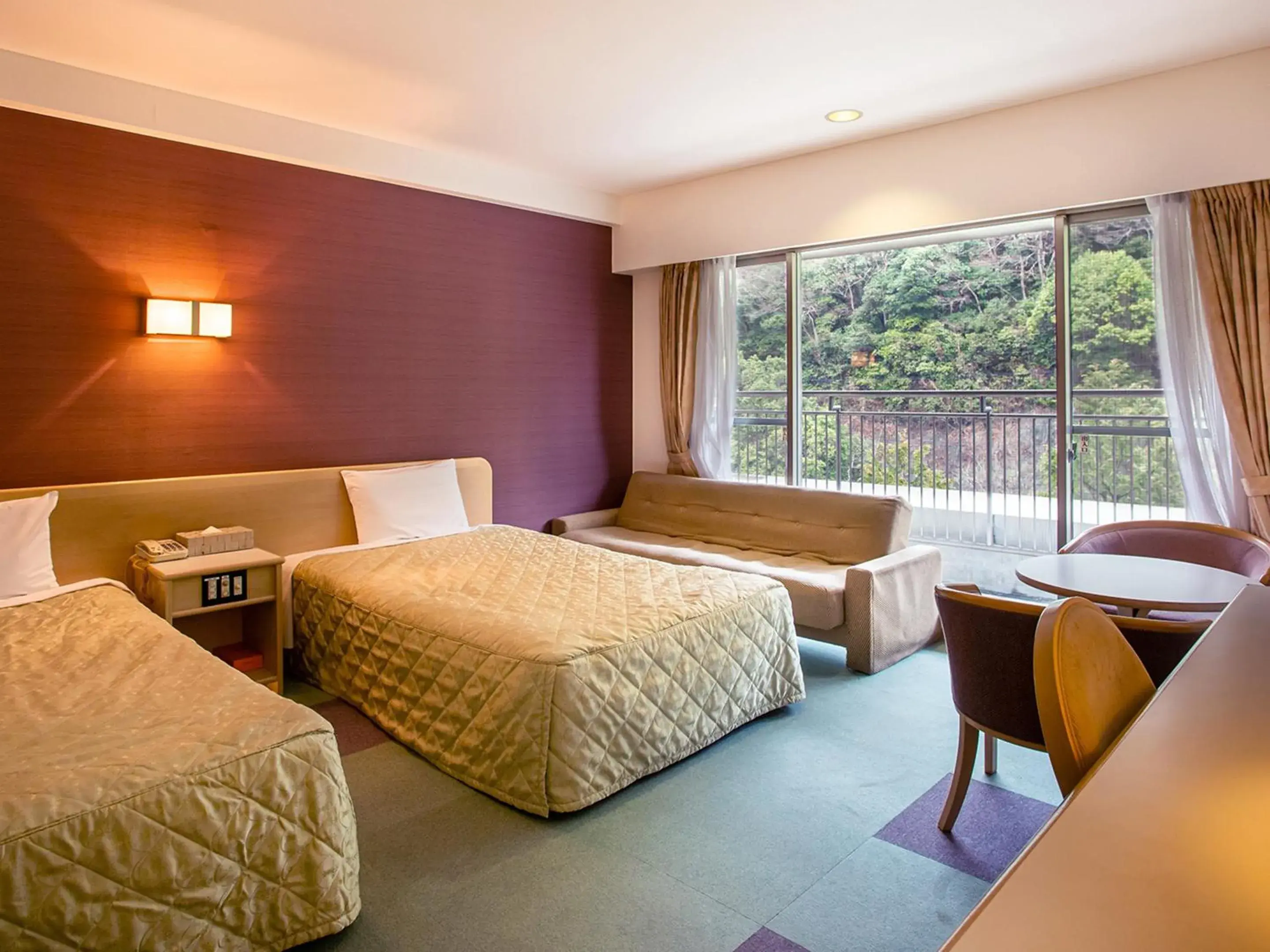 Standard Twin Room with Hot Spring Bath - single occupancy in Shin Kabakawa Kanko Hotel Standard Twin Room with Hot Spring Bath - single occupancy in Shin Kabakawa Kanko Hotel