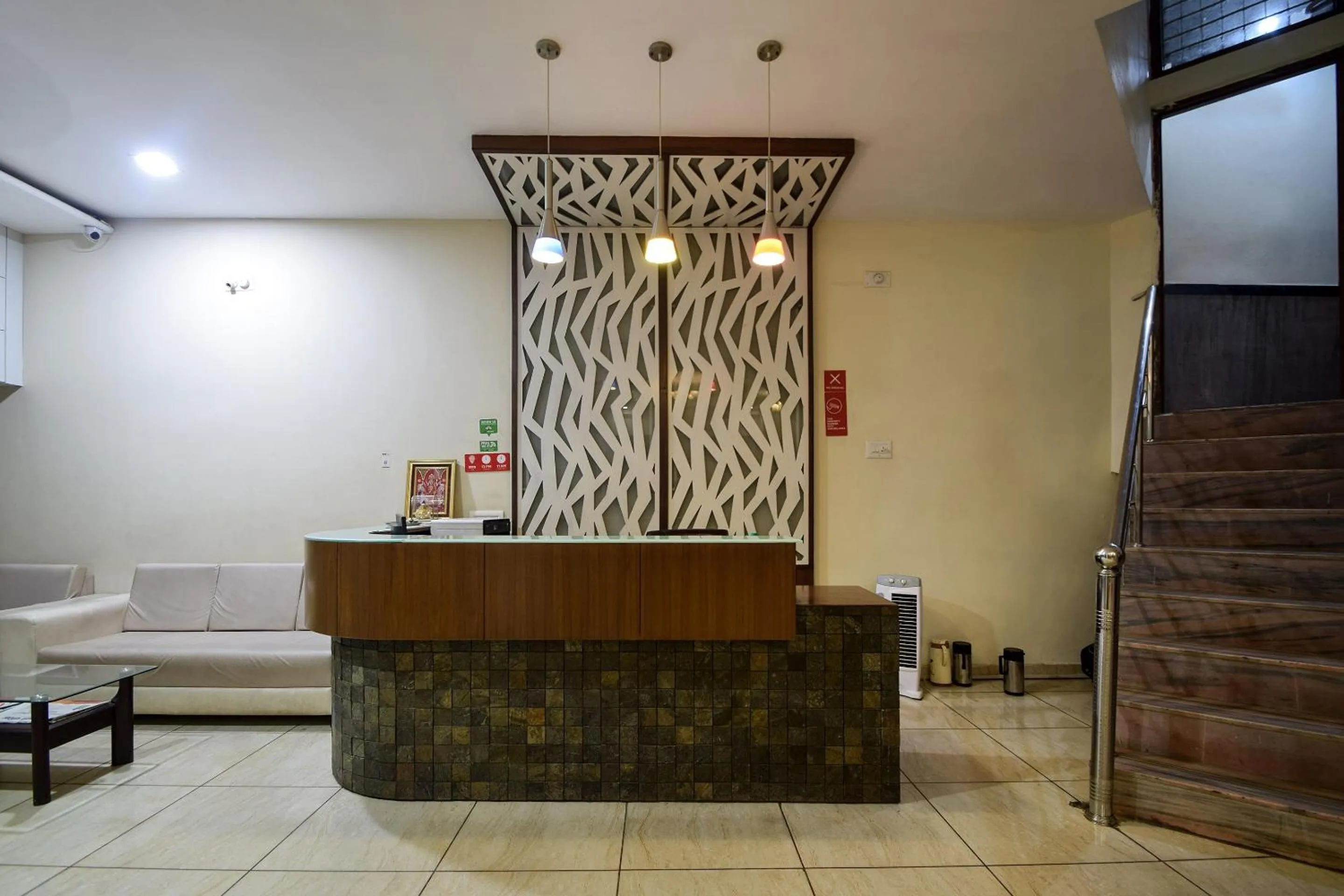 Lobby or reception in FabHotel Royal Icon