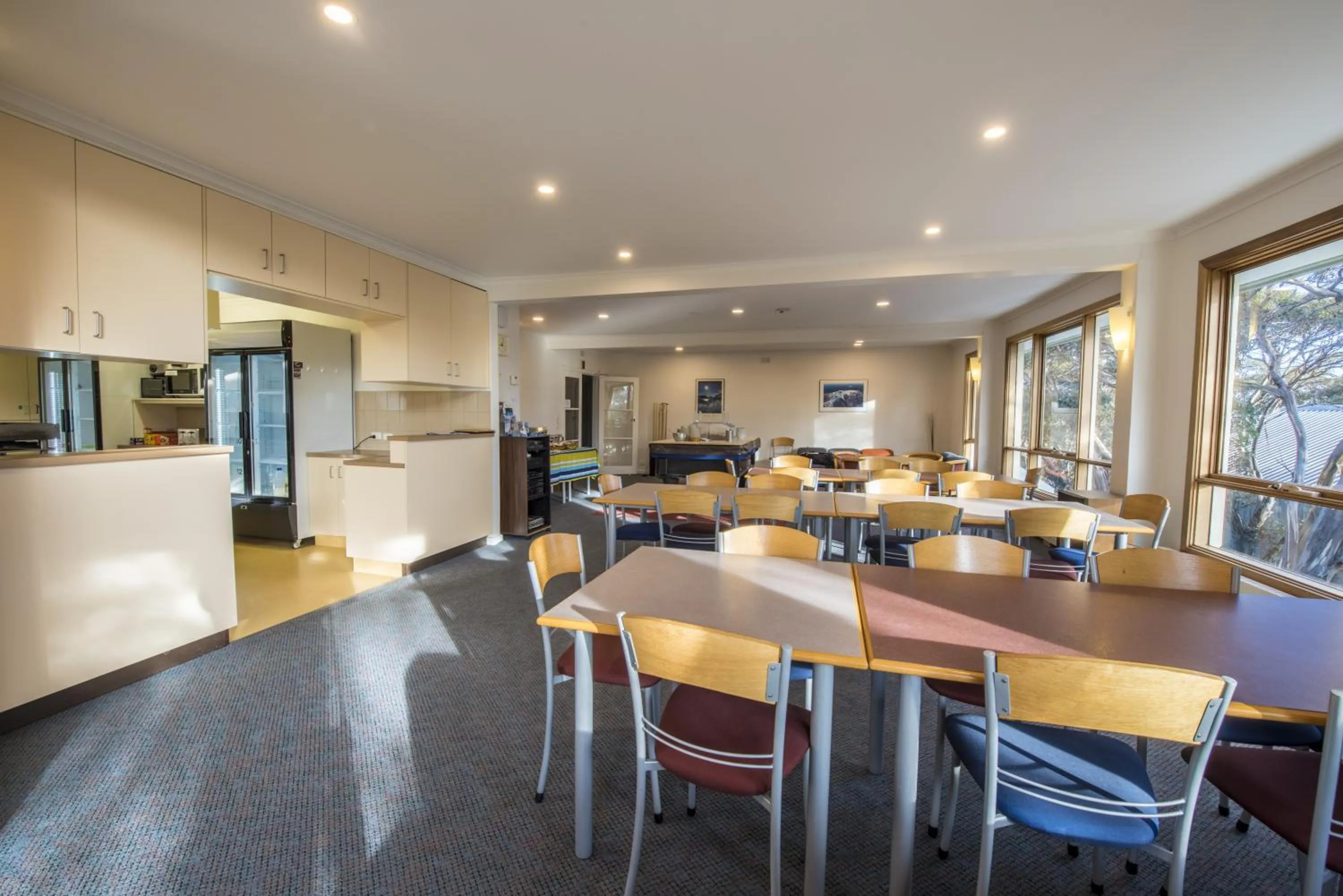 Dining area in TERAMA Ski Lodge