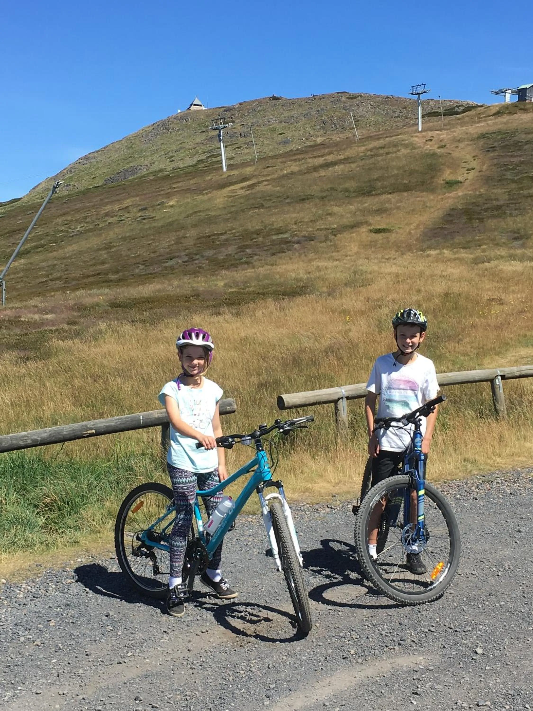 Cycling in TERAMA Ski Lodge