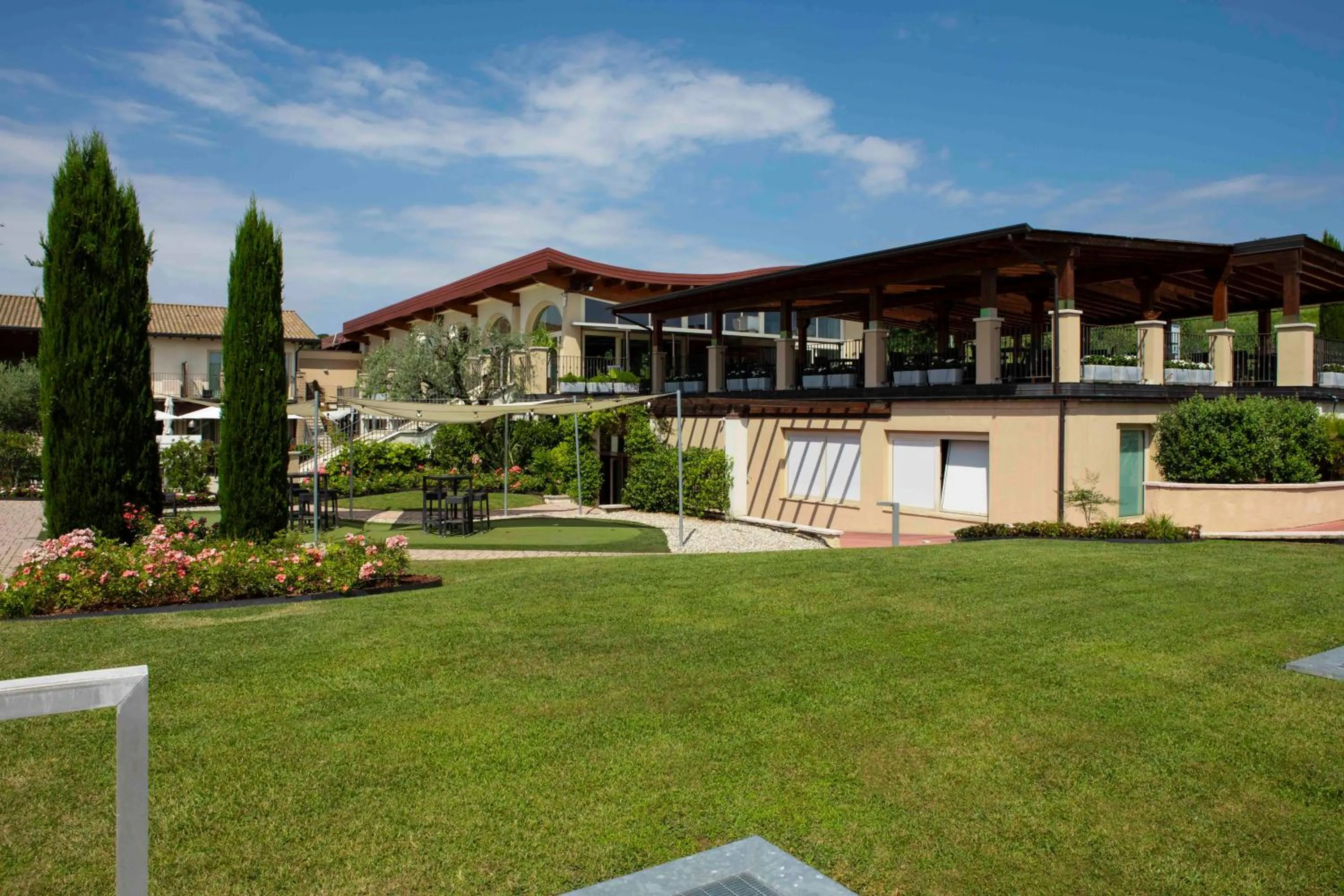 Garden in Lake Garda Resort