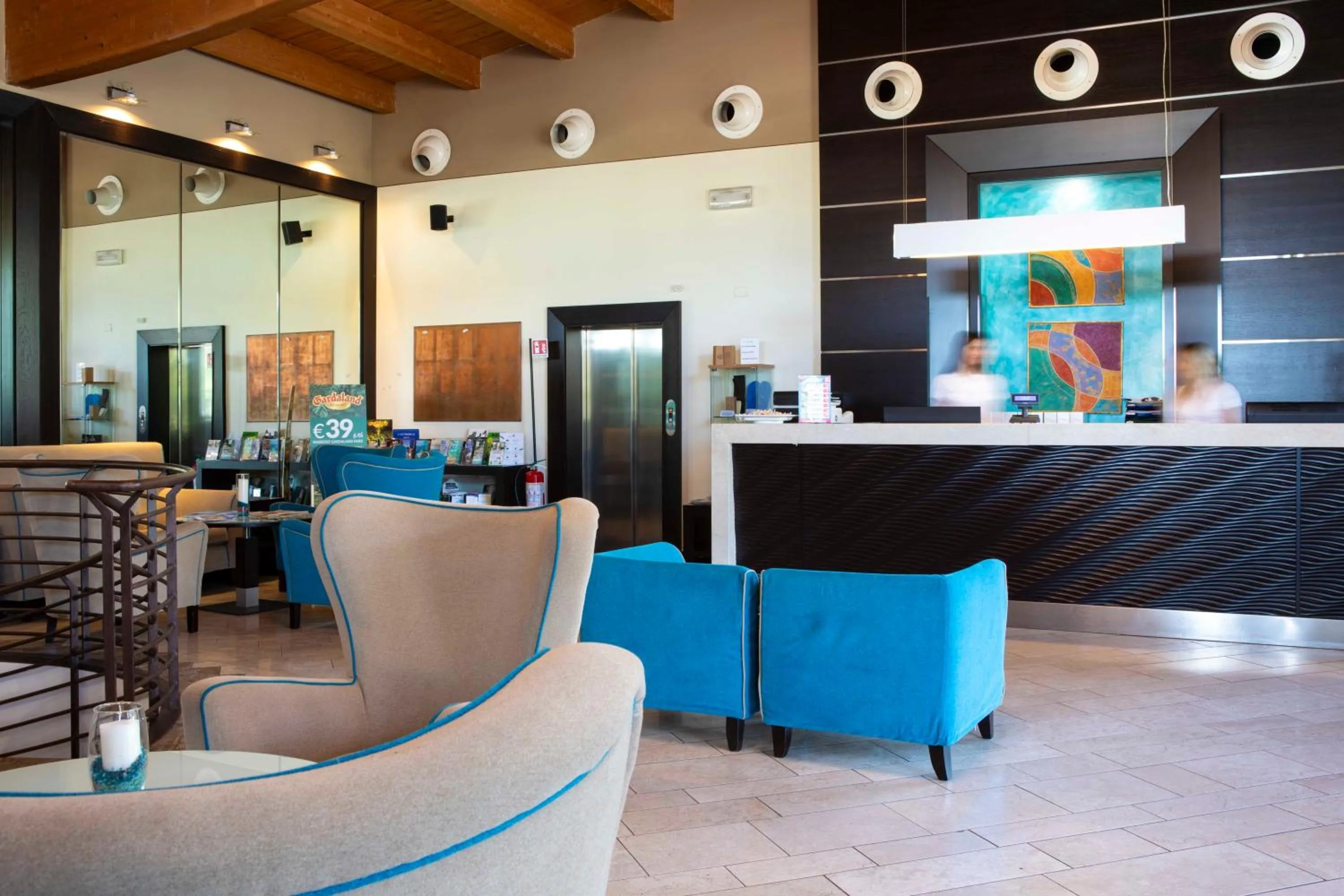 Lobby or reception in Lake Garda Resort