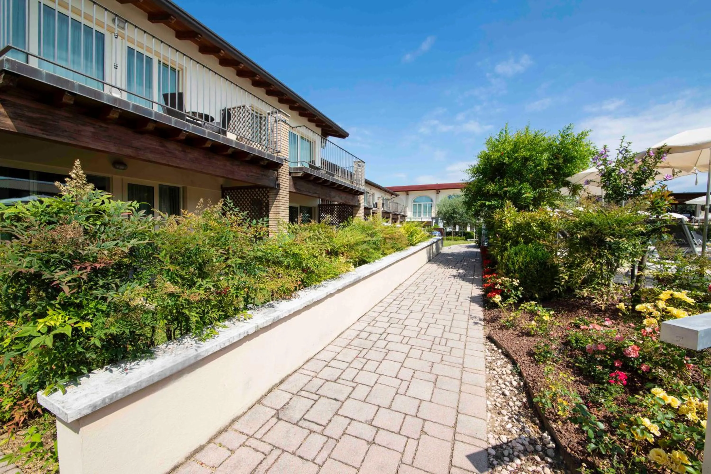 Garden in Lake Garda Resort