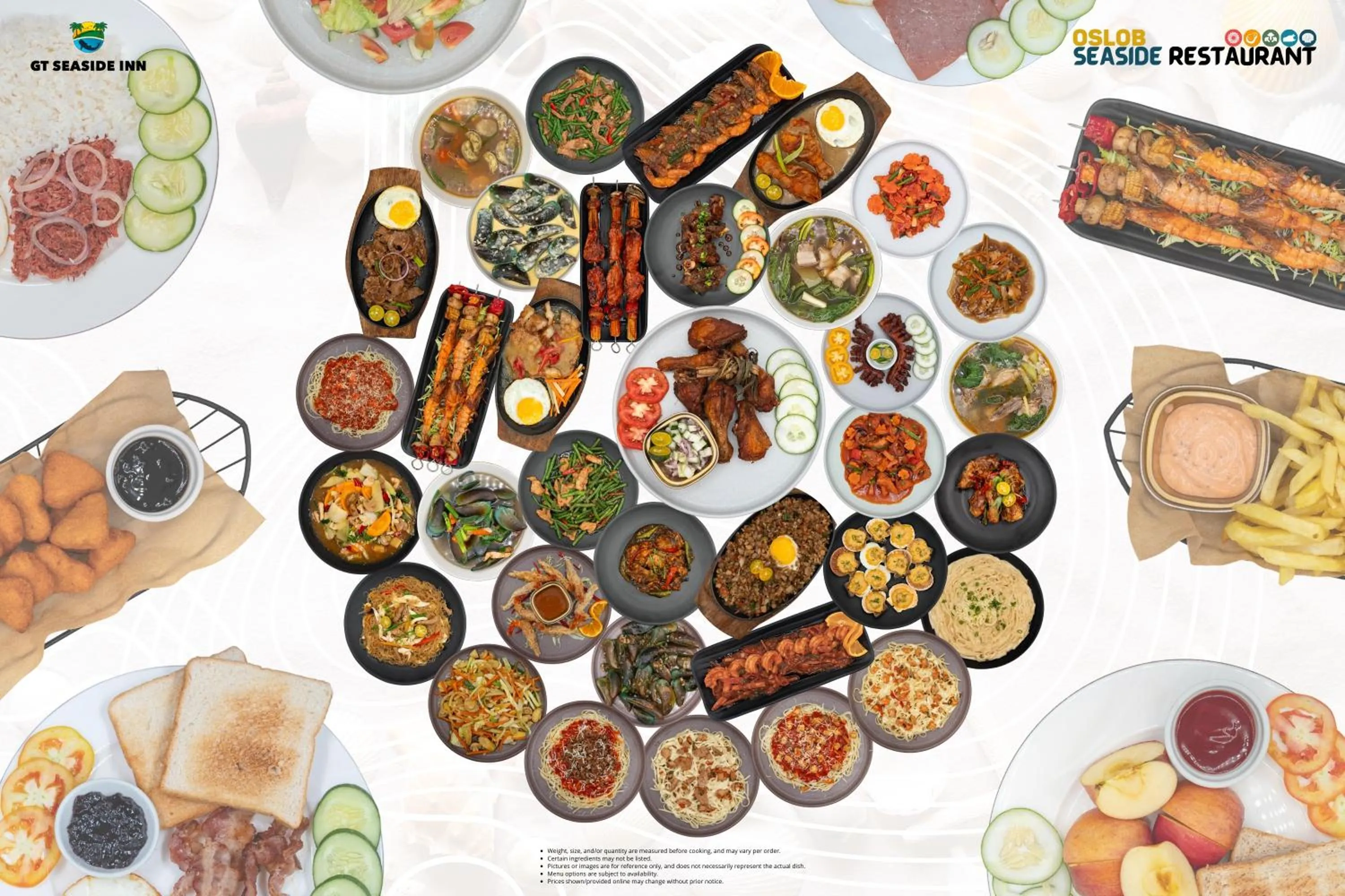 Food and drinks in GT Seaside Inn