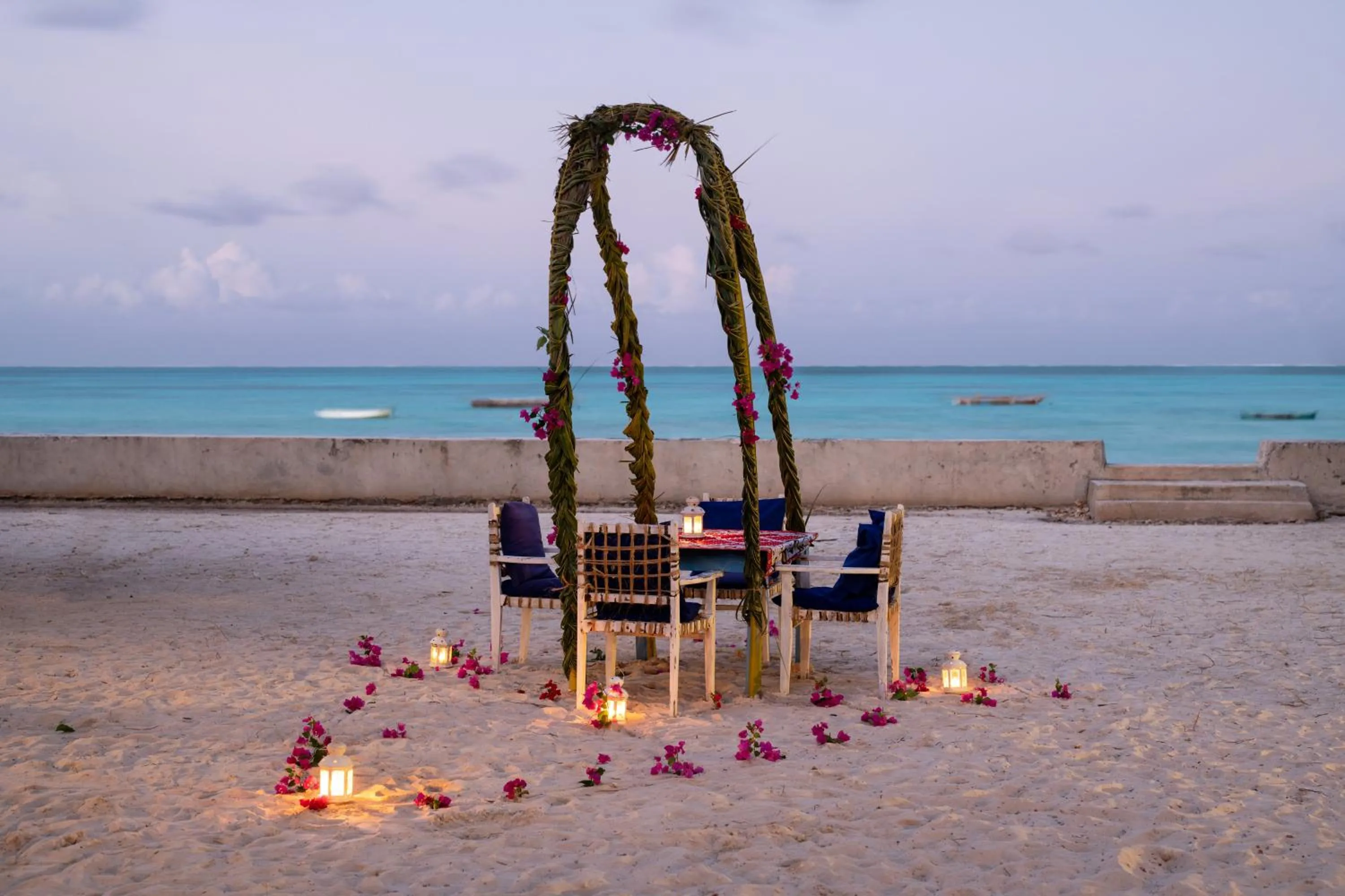 Decorative detail in Nur Beach Hotel