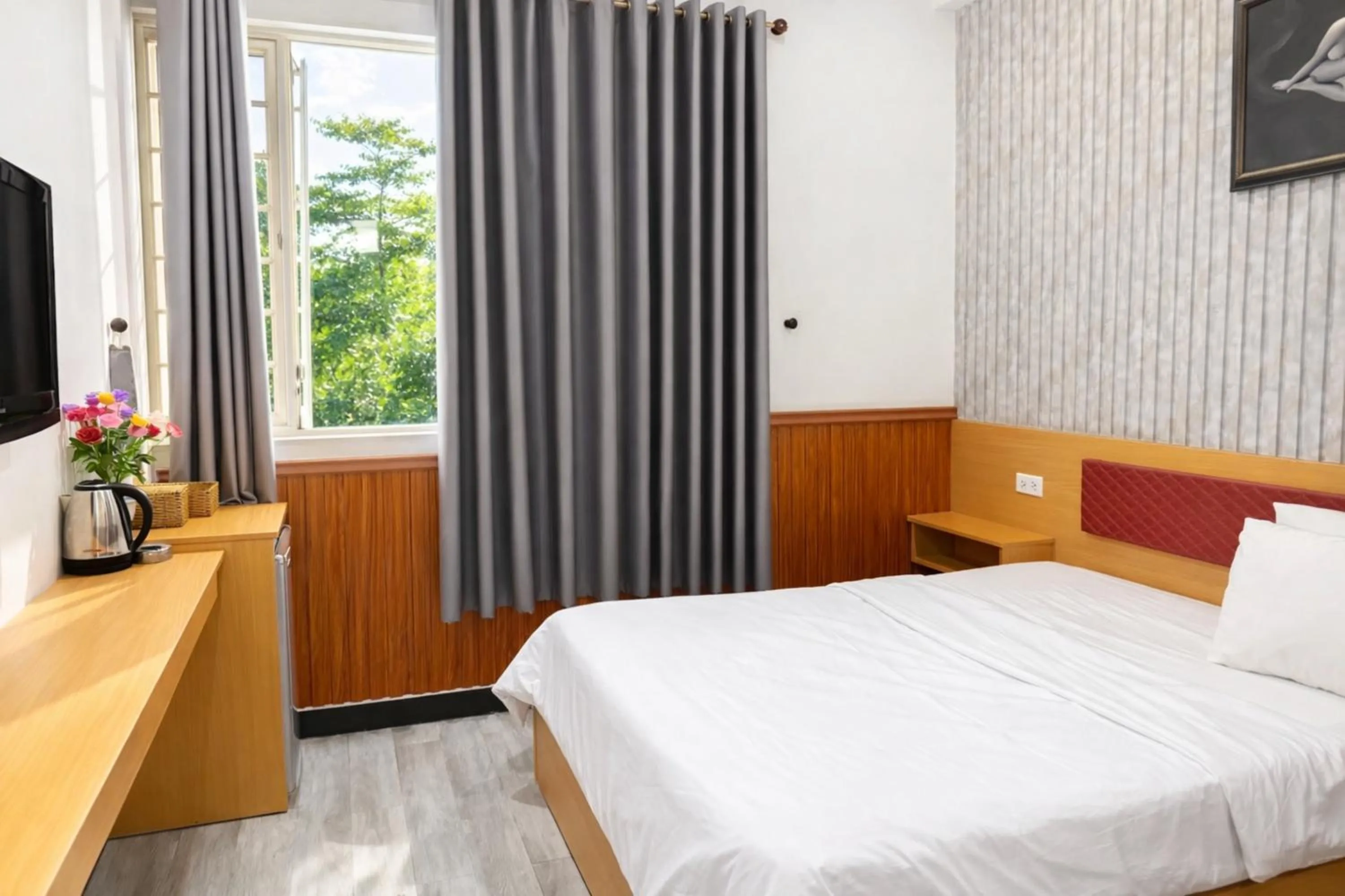 Bed in Minh Hà Hotel Hồ Chí Minh