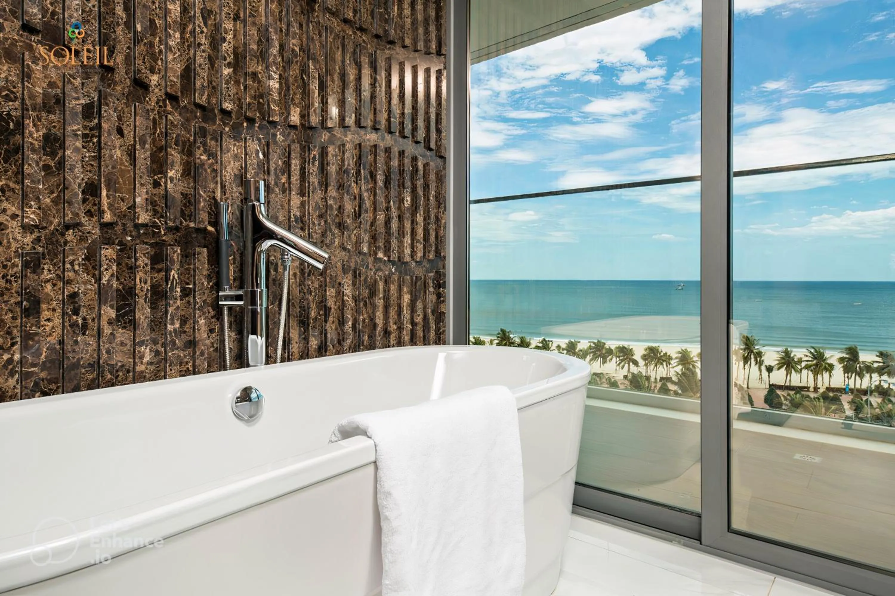 Shower in Wyndham Soleil Danang - Free Two ways Airport Transport