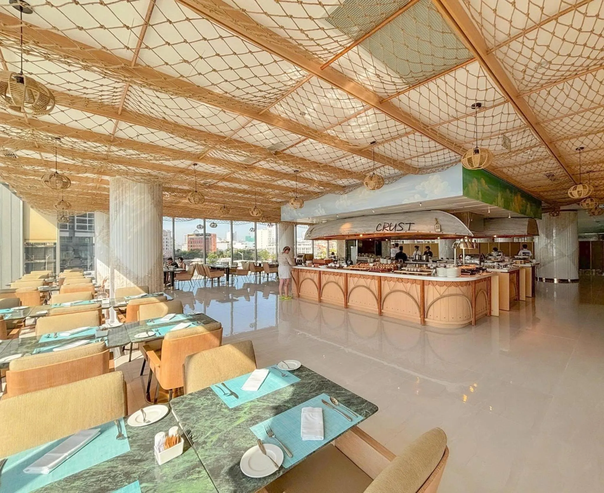 Restaurant/places to eat in Wyndham Soleil Danang - Free Two ways Airport Transport