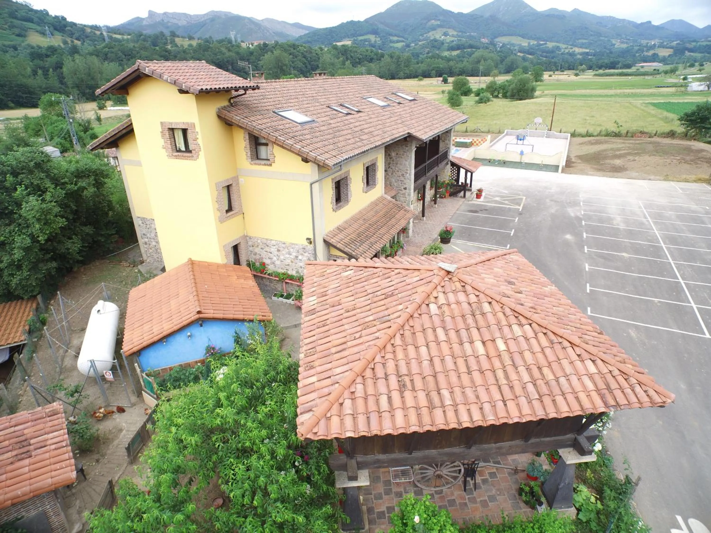 Bird's eye view in Hotel Intriago I & II