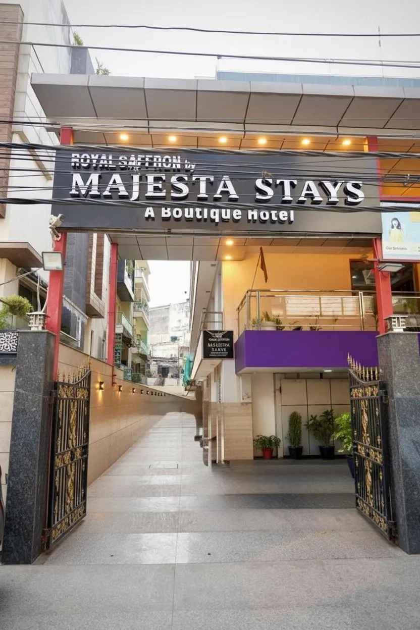 Property building in Hotel Royal Saffron by Majesta Stays