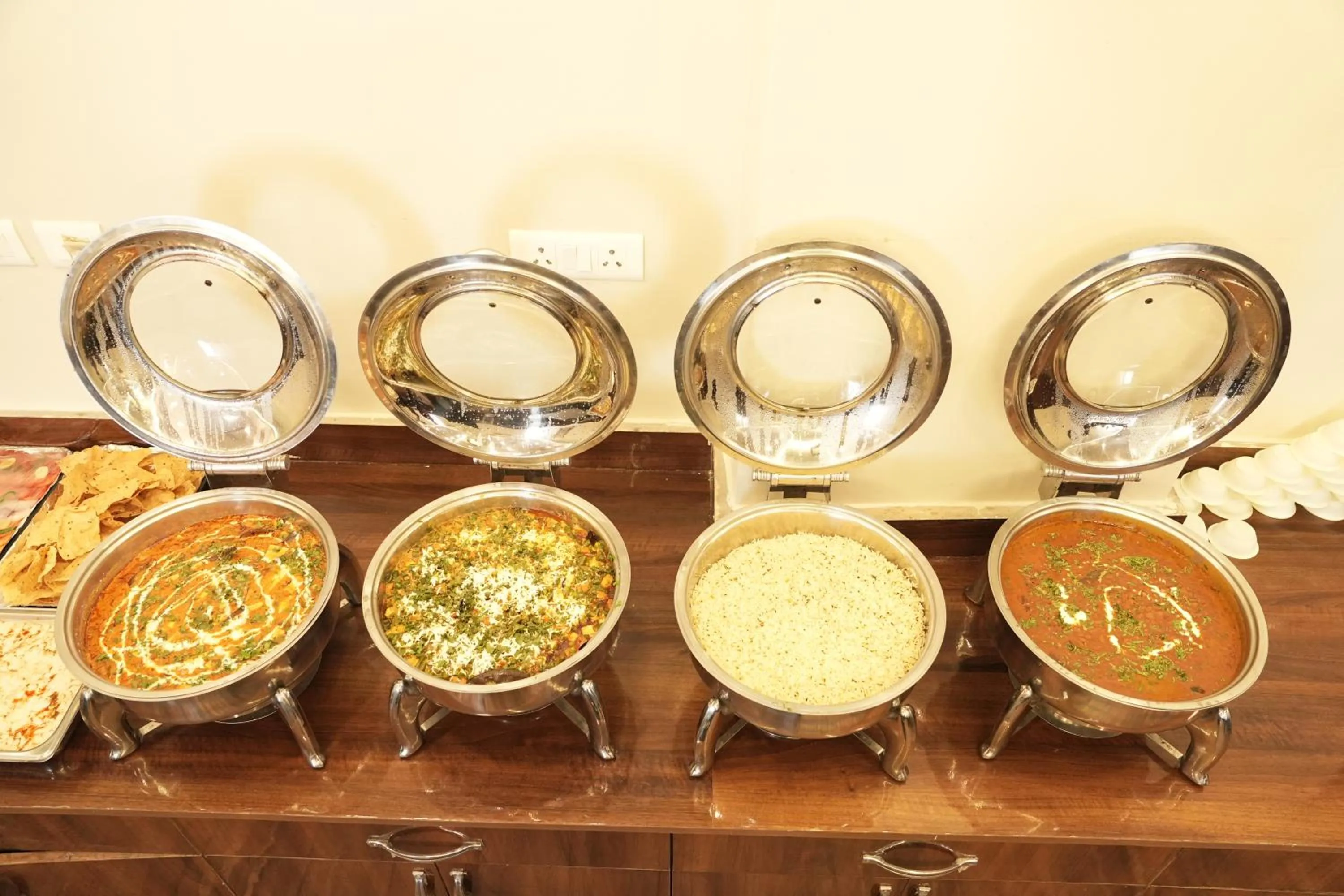 Food and drinks in Hotel Royal Saffron by Majesta Stays