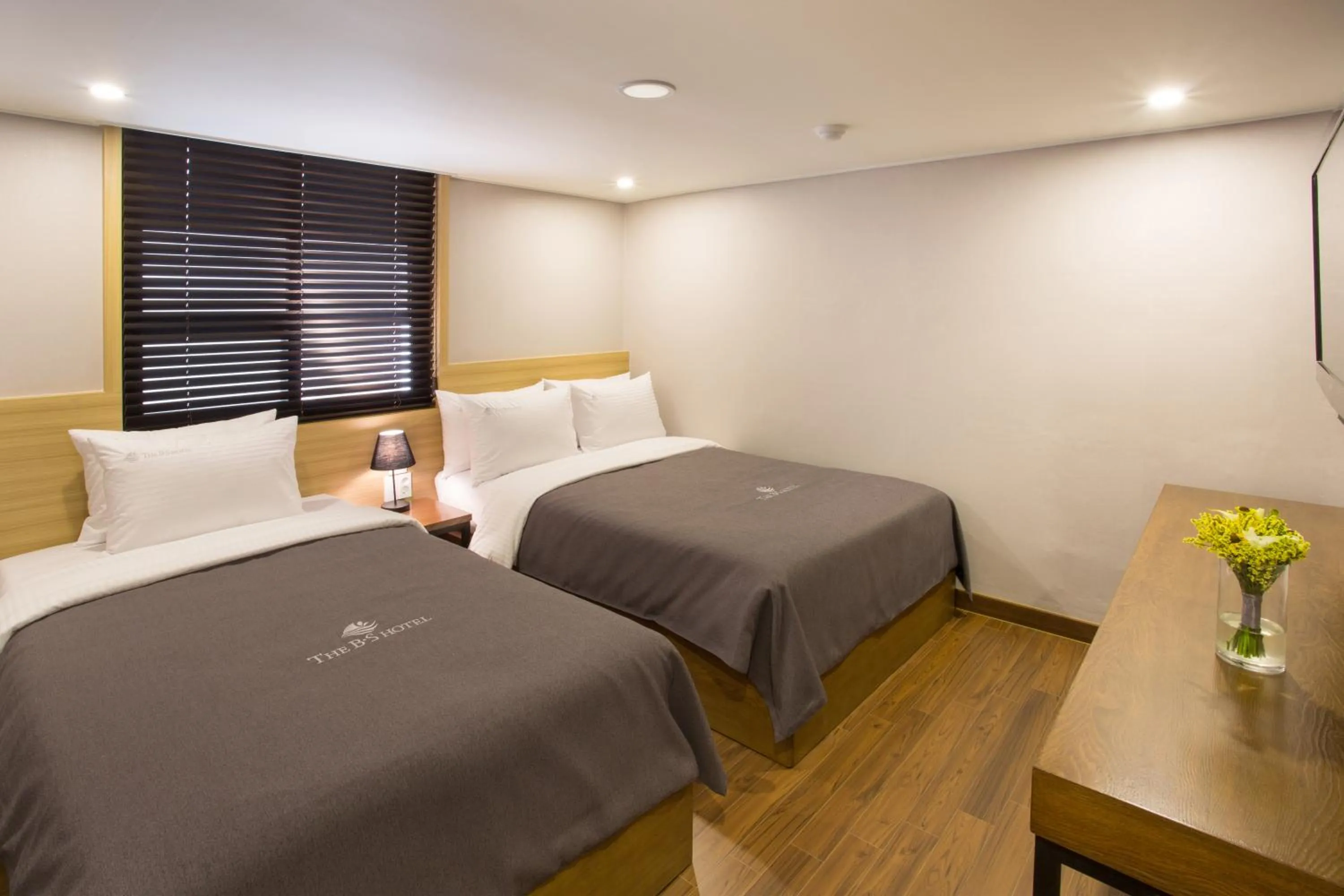 Decorative detail, Bed in The BS Hotel Busan Station