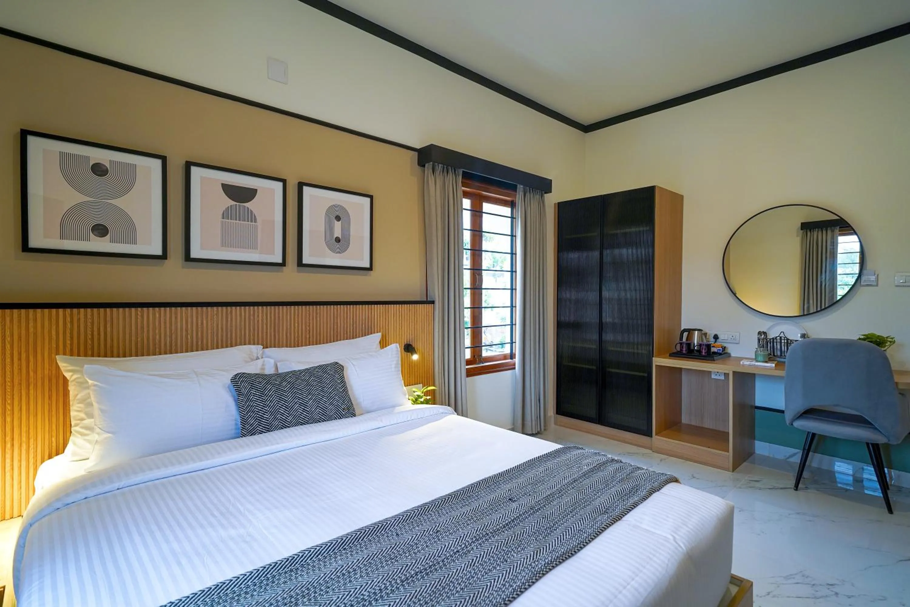 Bed in Olive Hotel Chikkamagalur by Embassy Group