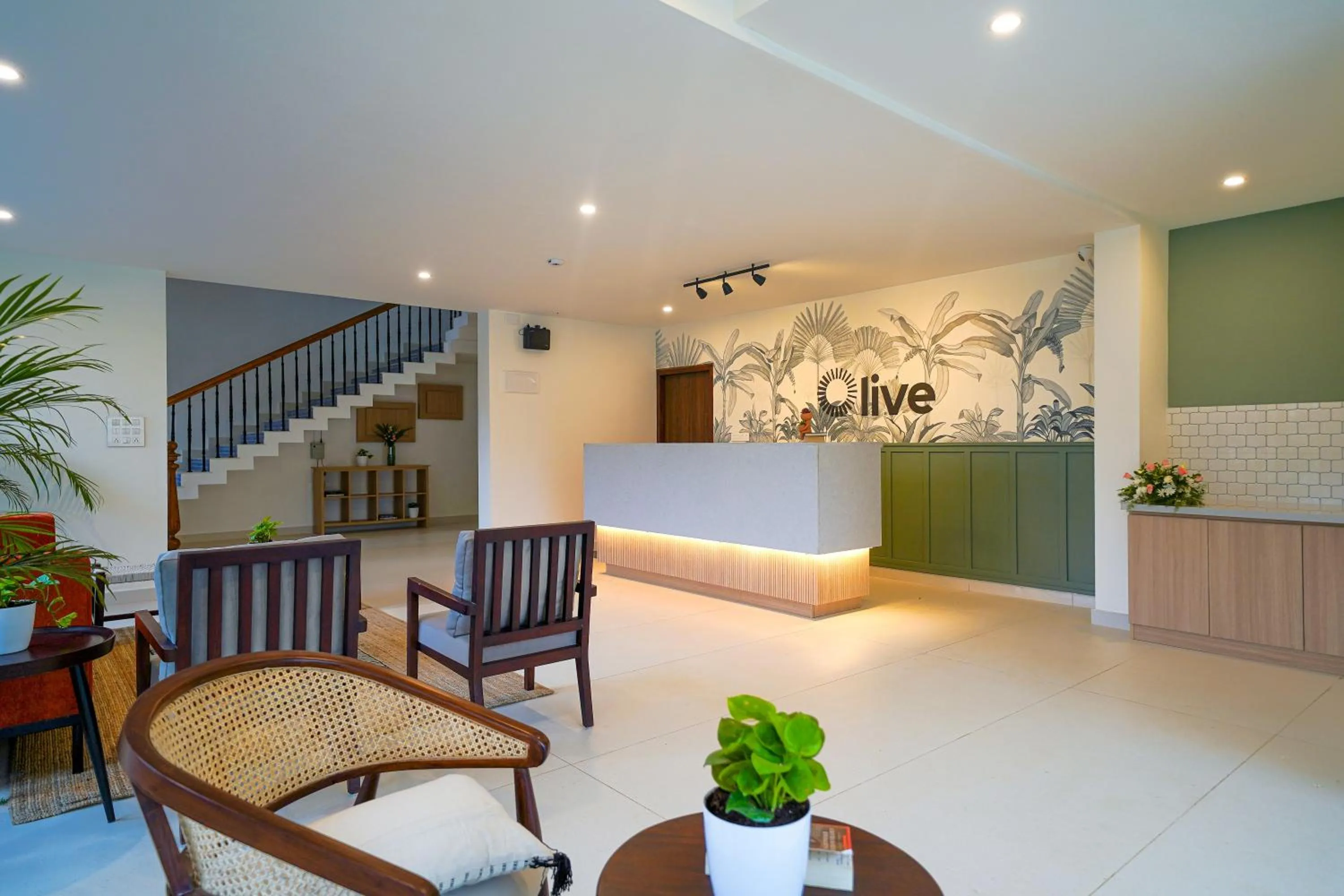 Lobby or reception in Olive Hotel Chikkamagalur by Embassy Group