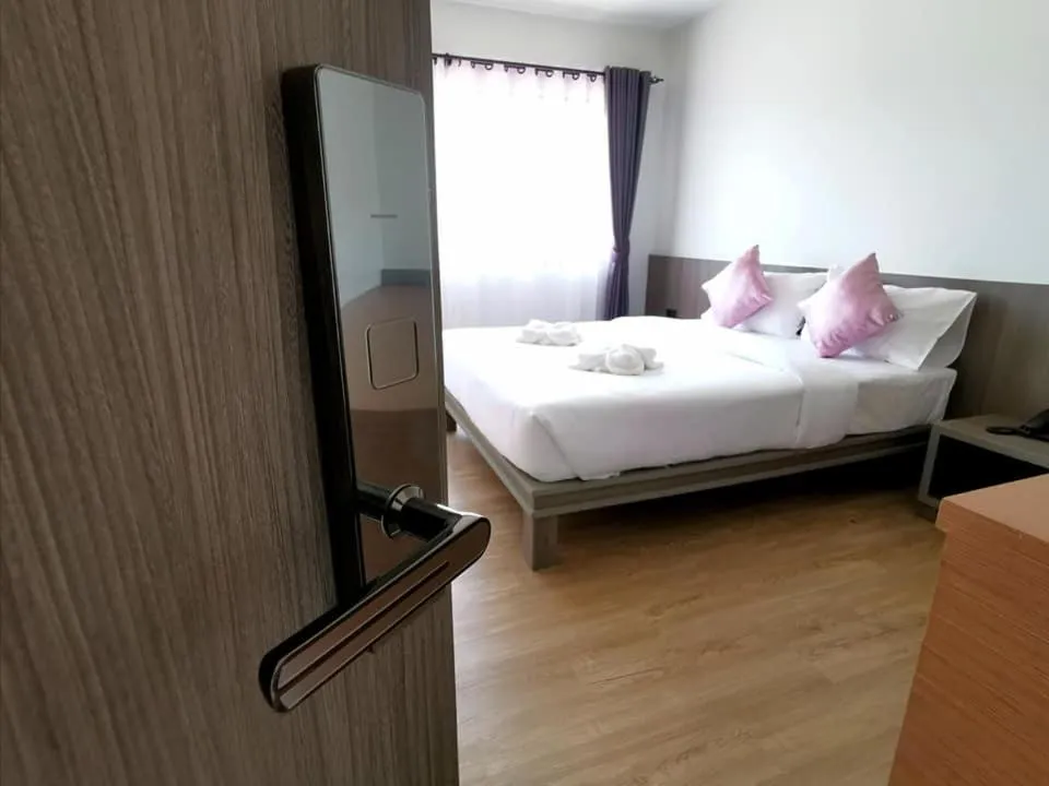 Bed in Orchid Residence Suratthani