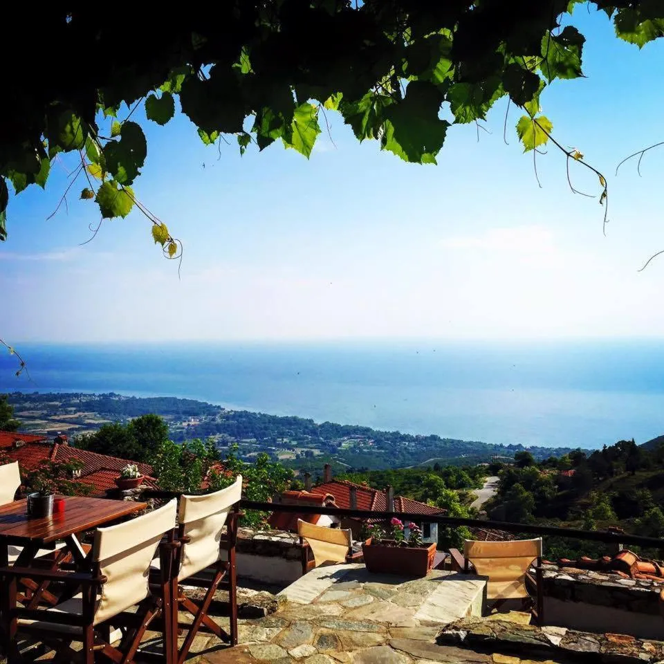 Patio in Enastron Guesthouse