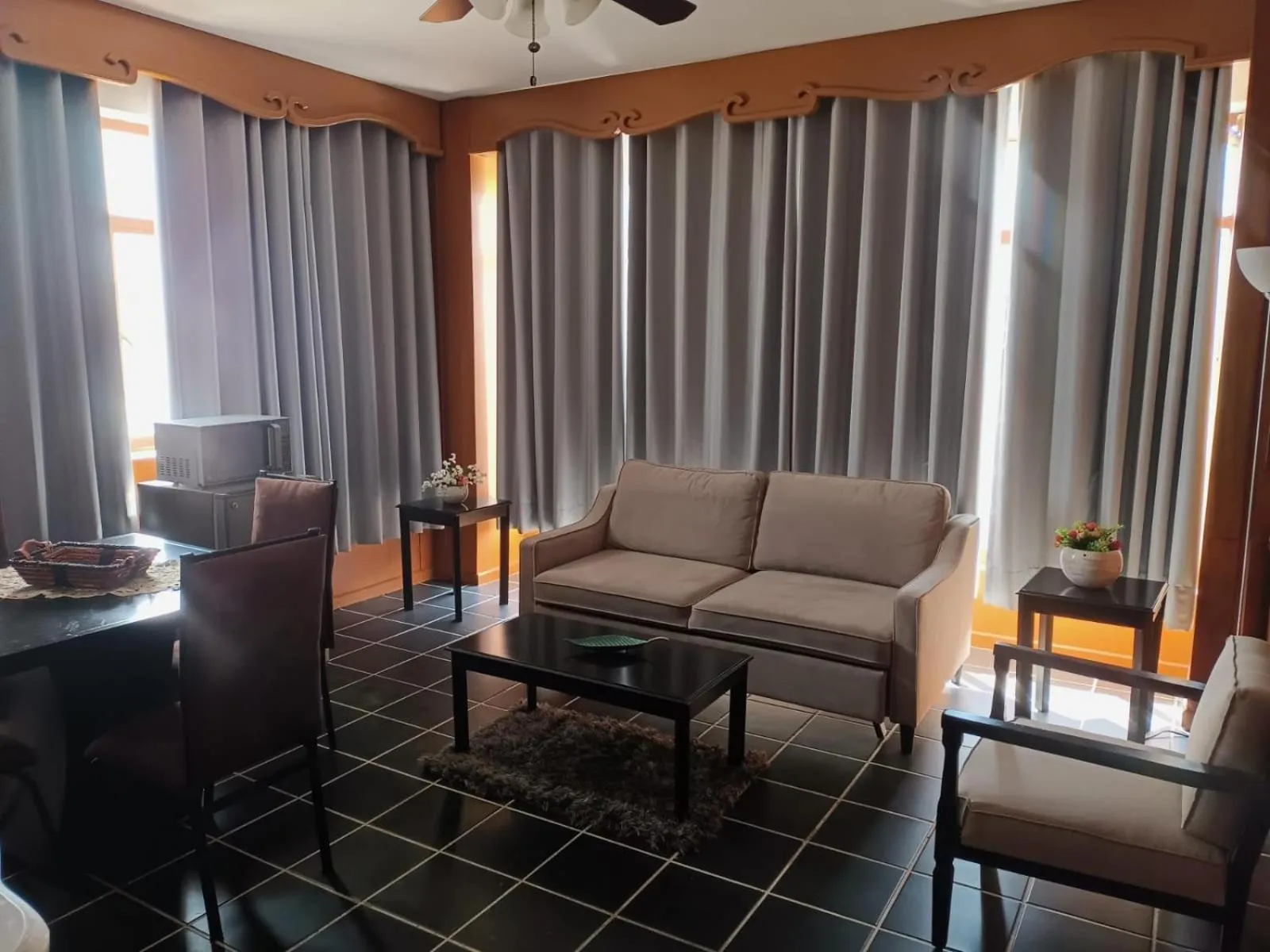 Living room in Hotel Rio Nazas