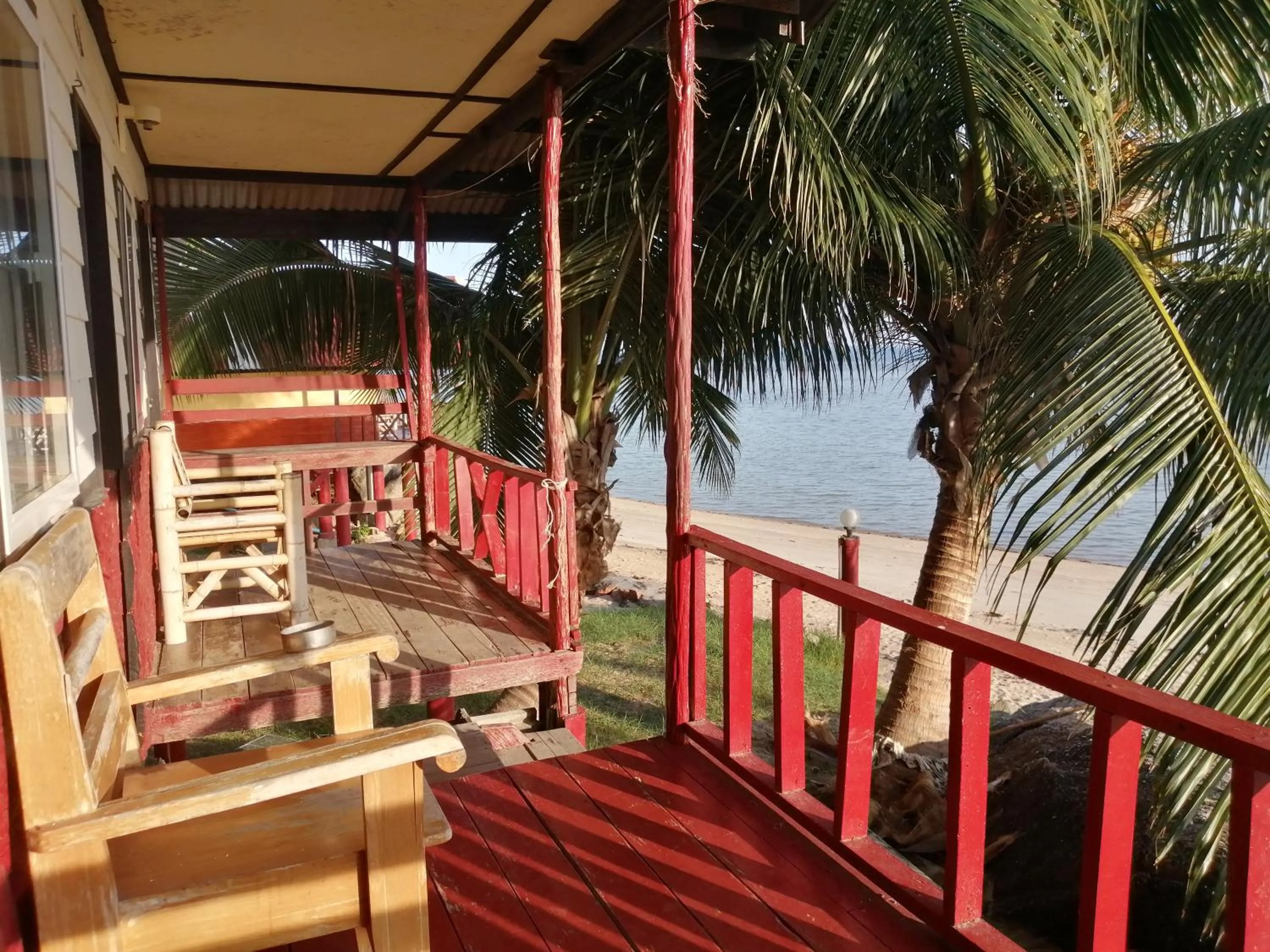 Balcony/Terrace in Golden Beach Resort Koh Phangan