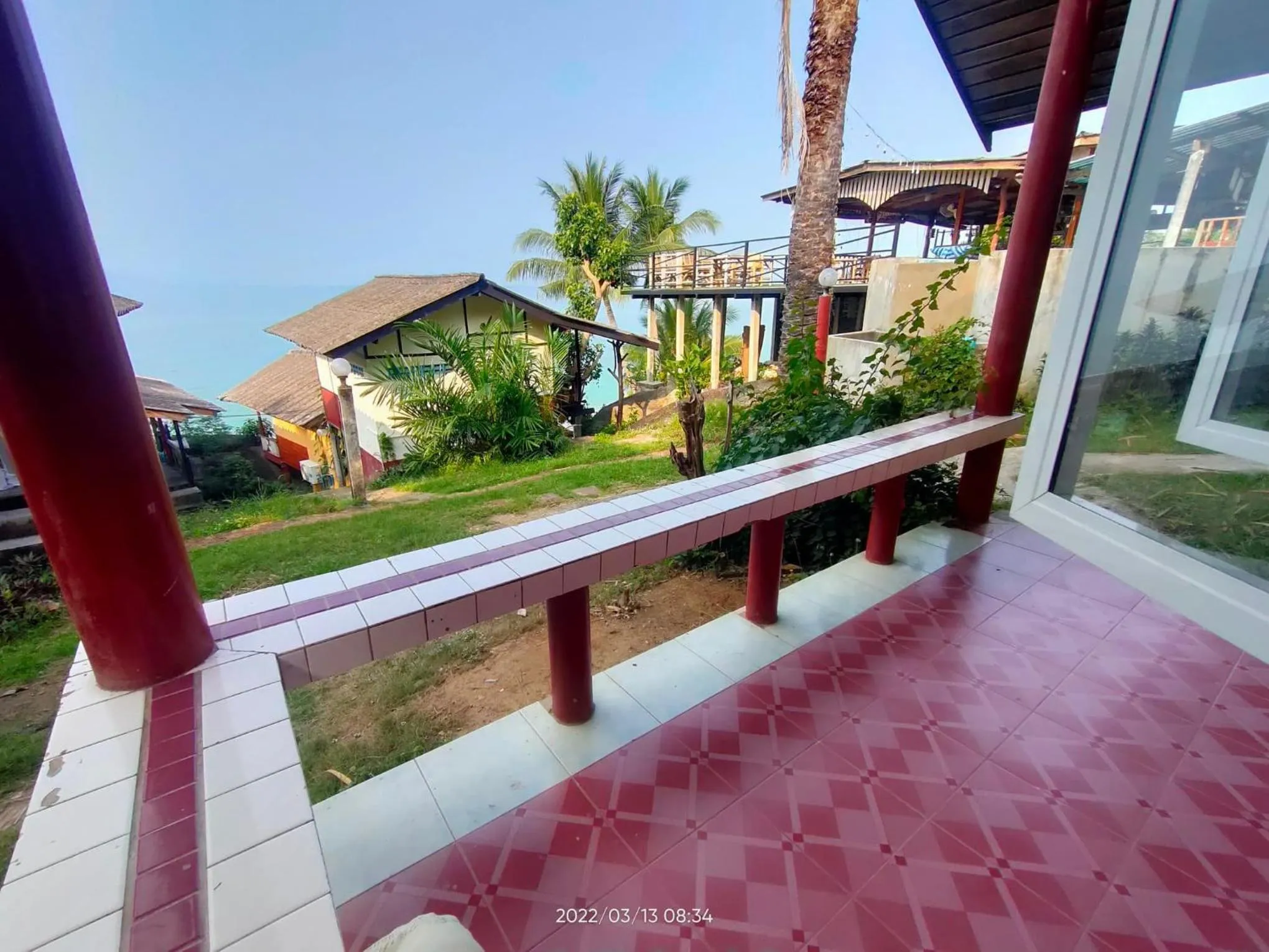 Balcony/Terrace in Golden Beach Resort Koh Phangan