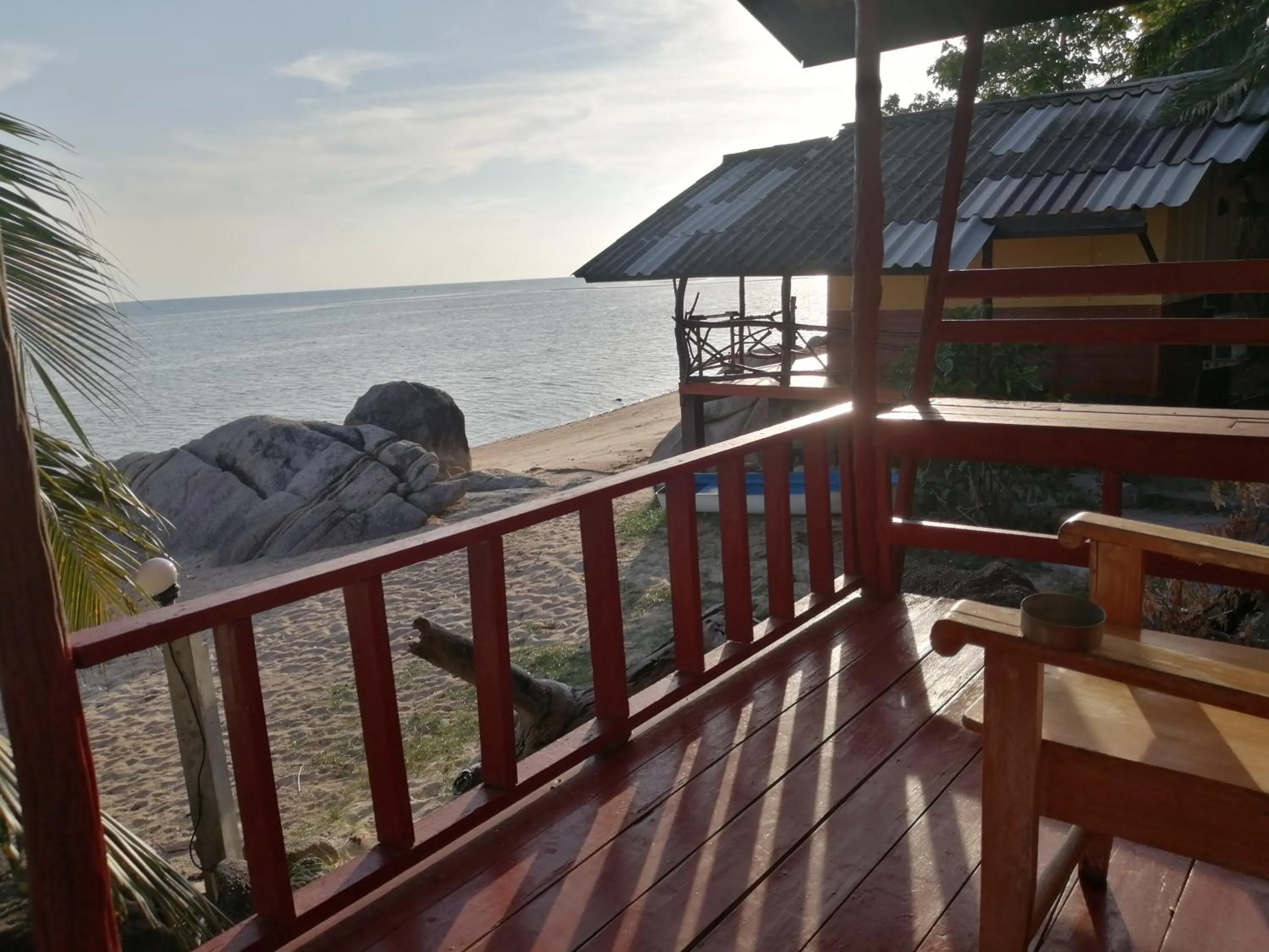 Balcony/Terrace in Golden Beach Resort Koh Phangan