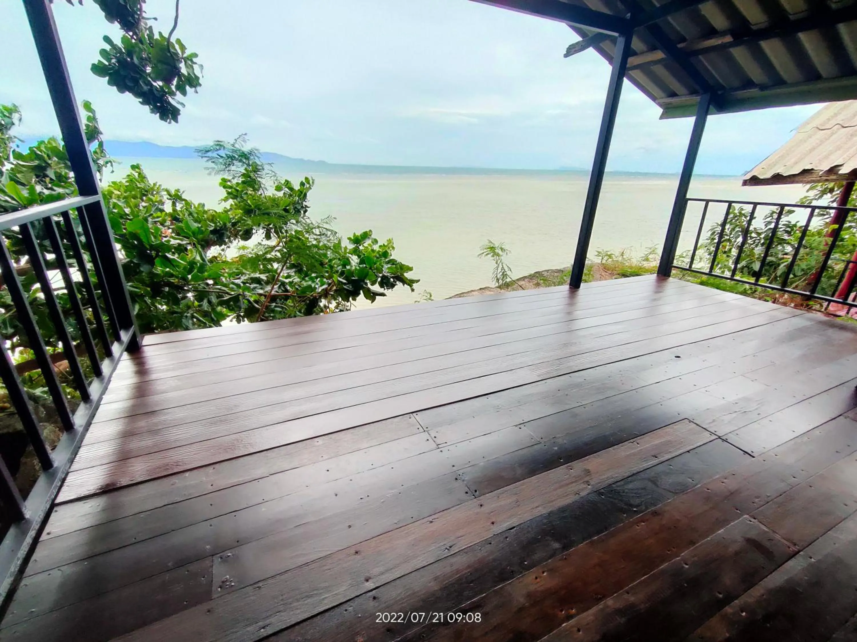 Balcony/Terrace in Golden Beach Resort Koh Phangan